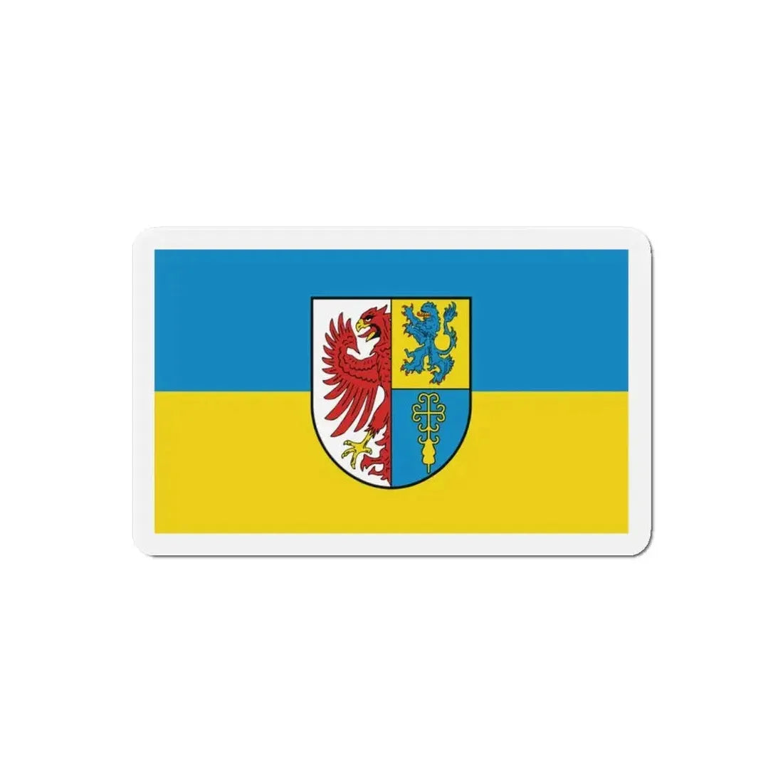 Flag of Altmarkkreis Salzwedel Germany - Refrigerator Magnet - The Sticker Space