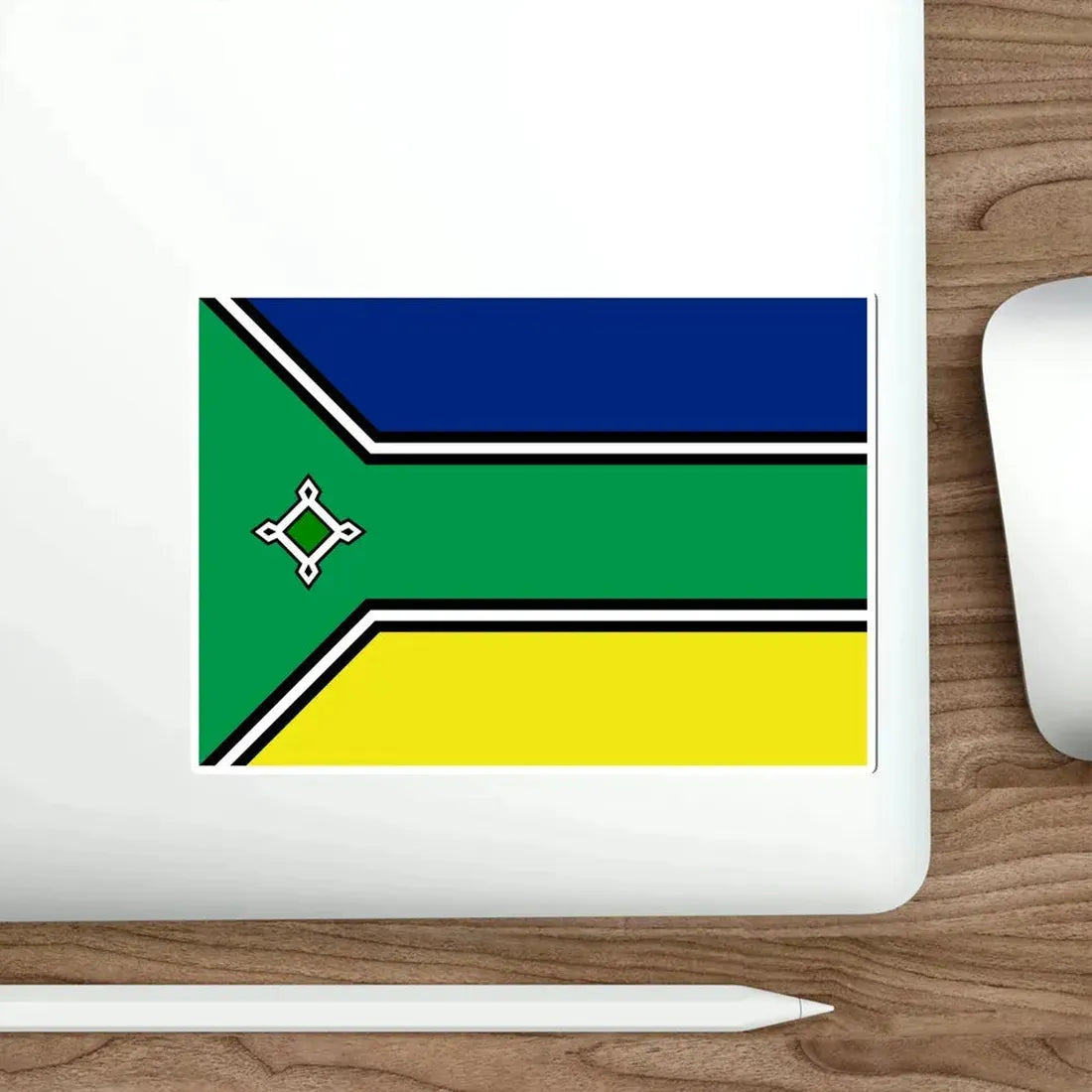 Flag of Amapá Brazil STICKER Vinyl Die-Cut Decal - The Sticker Space