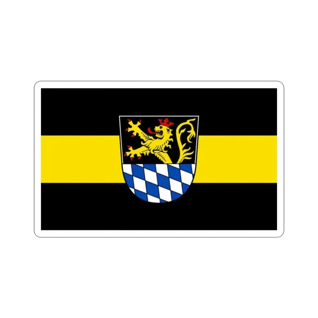 Flag of Amberg Germany STICKER Vinyl Die-Cut Decal - The Sticker Space