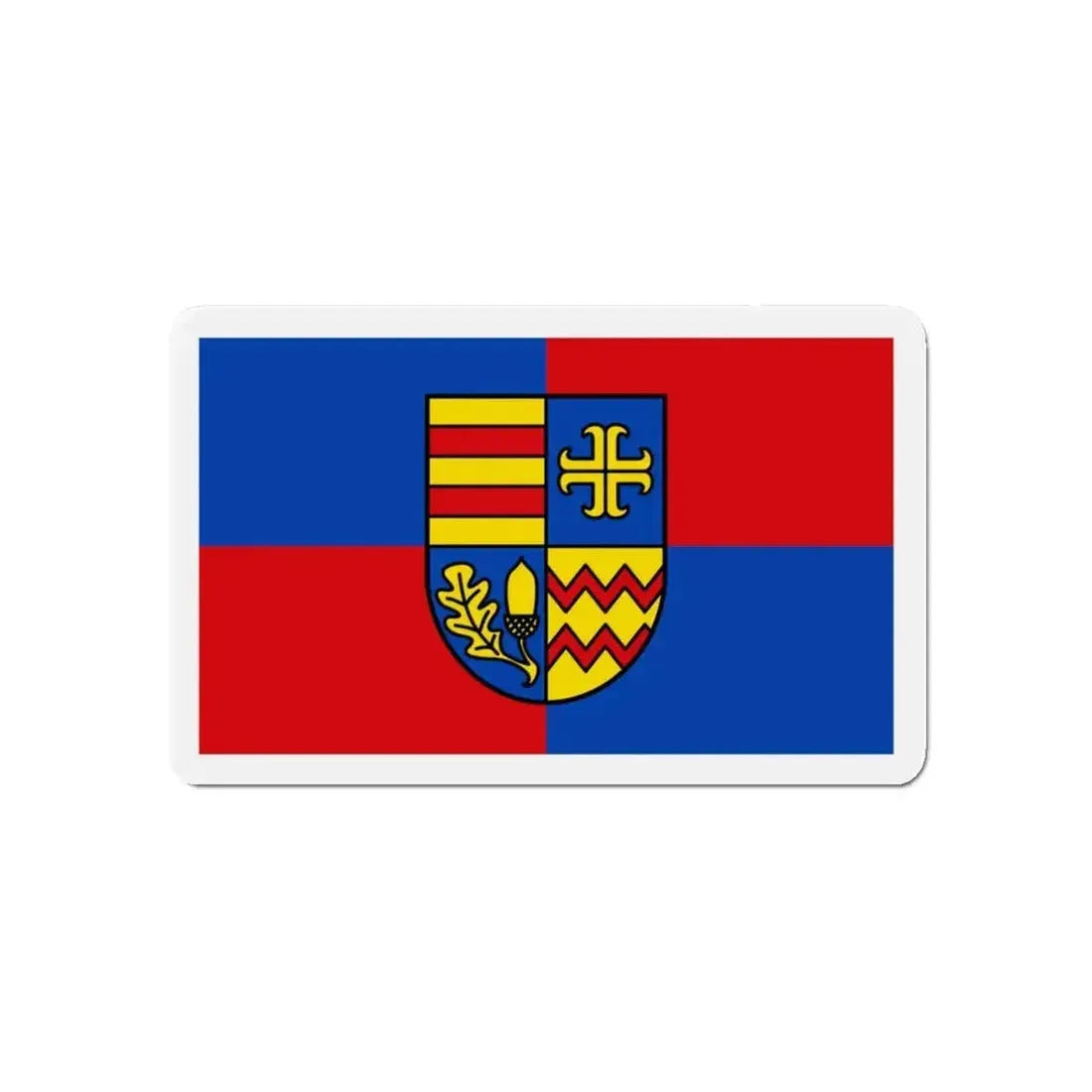 Flag of Ammerland Germany - Refrigerator Magnet - The Sticker Space