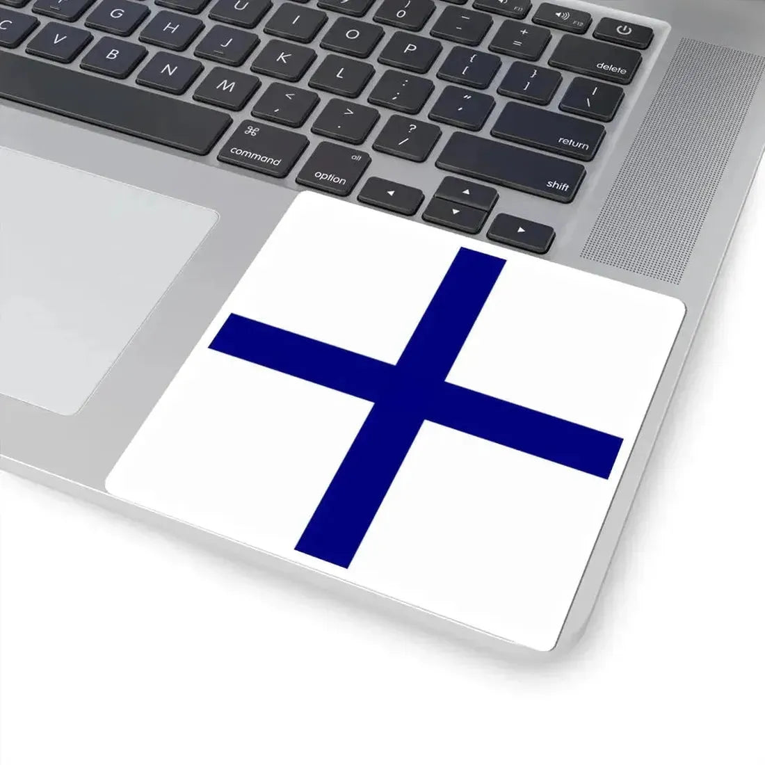 Flag of an admiral of the Independent State of Croatia (Croatia) STICKER Vinyl Kiss-Cut Decal - The Sticker Space