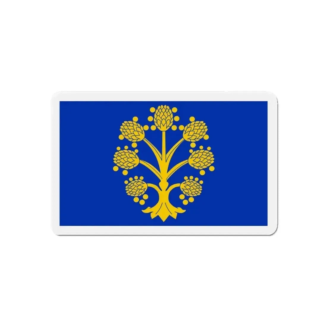 Flag of Appleby in Westmorland UK - Refrigerator Magnet - The Sticker Space