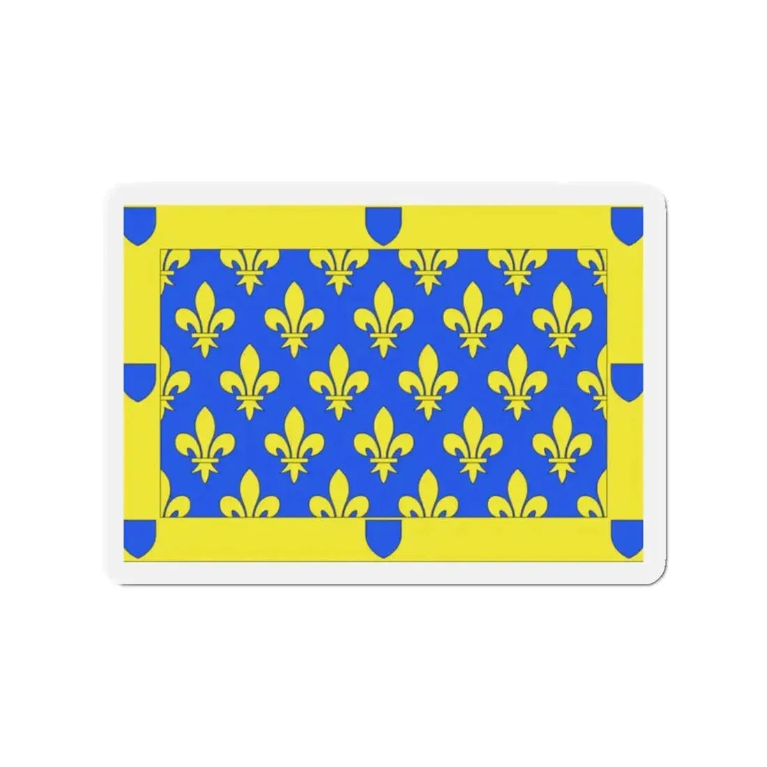 Flag of Ardèche France 2 - Refrigerator Magnet - The Sticker Space