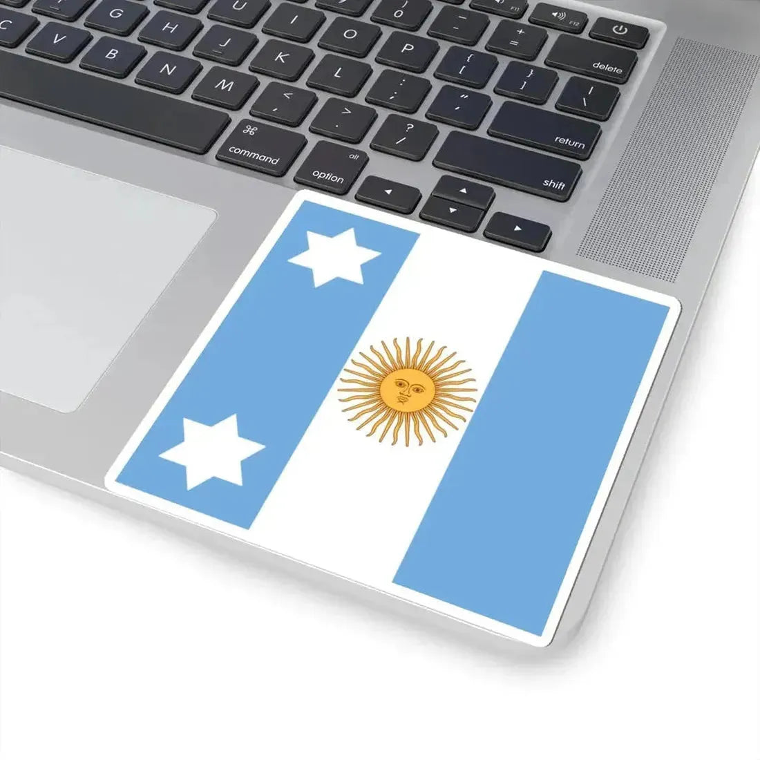 Flag of Argentine Vice Admiral 1894-1904 (Argentina) STICKER Vinyl Kiss-Cut Decal - The Sticker Space