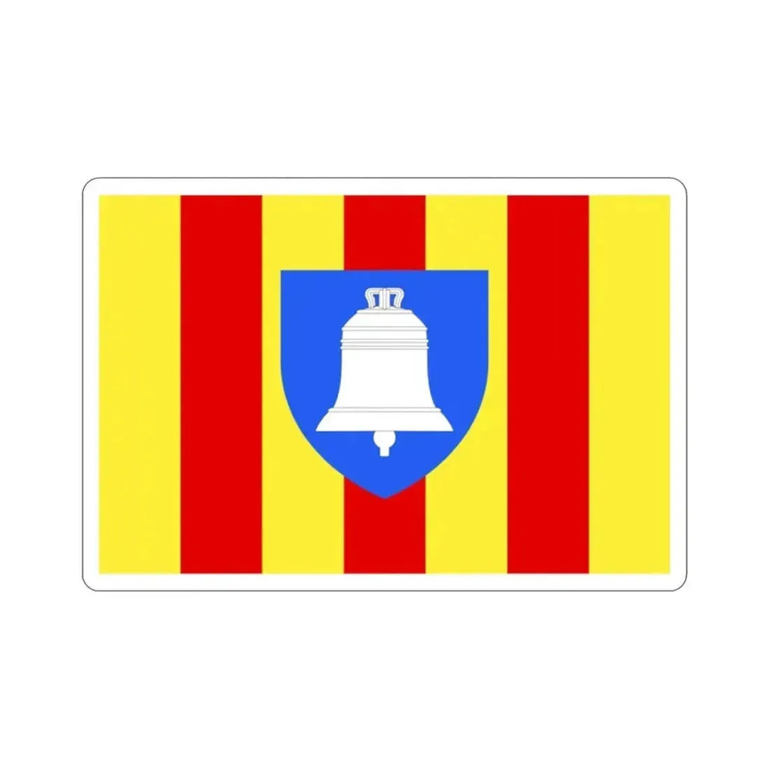 Flag of Ariège France 2 STICKER Vinyl Die-Cut Decal - The Sticker Space