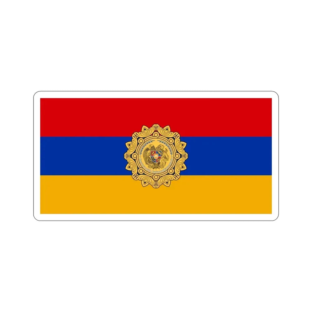 Flag of Armenia v2 STICKER Vinyl Die-Cut Decal - The Sticker Space