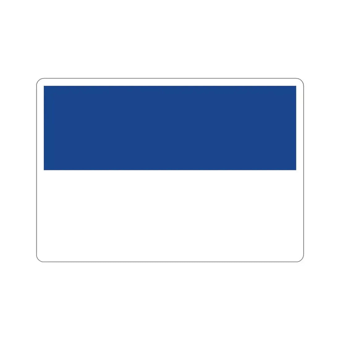 Flag of Assen the capital of the province of Drenthe Netherlands STICKER Vinyl Die-Cut Decal - The Sticker Space