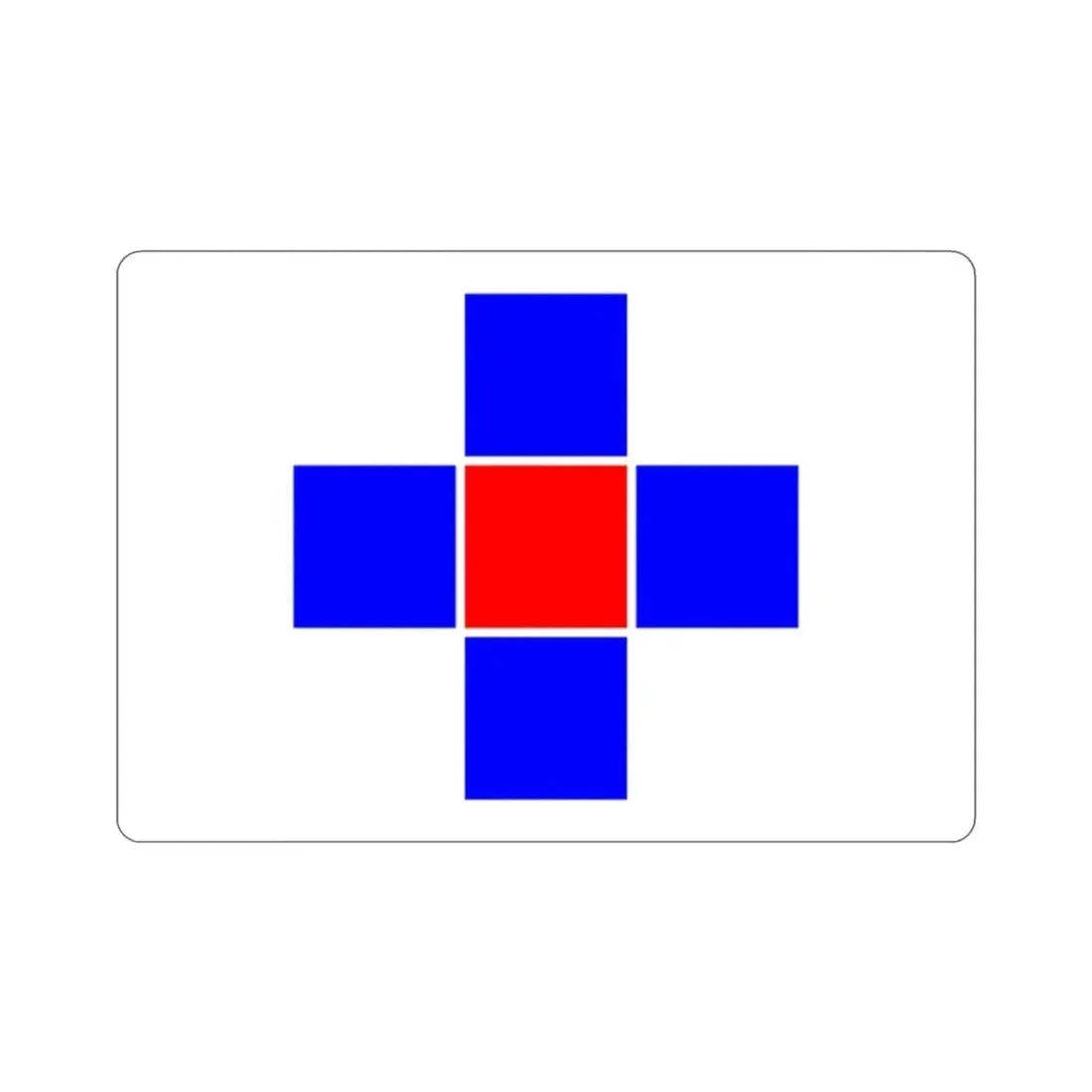 Flag of Attard Malta STICKER Vinyl Die-Cut Decal - The Sticker Space