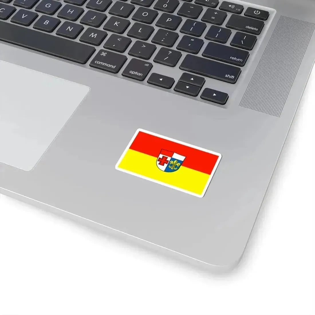 Flag of Augsburg Germany - STICKER Vinyl Kiss-Cut Decal - The Sticker Space