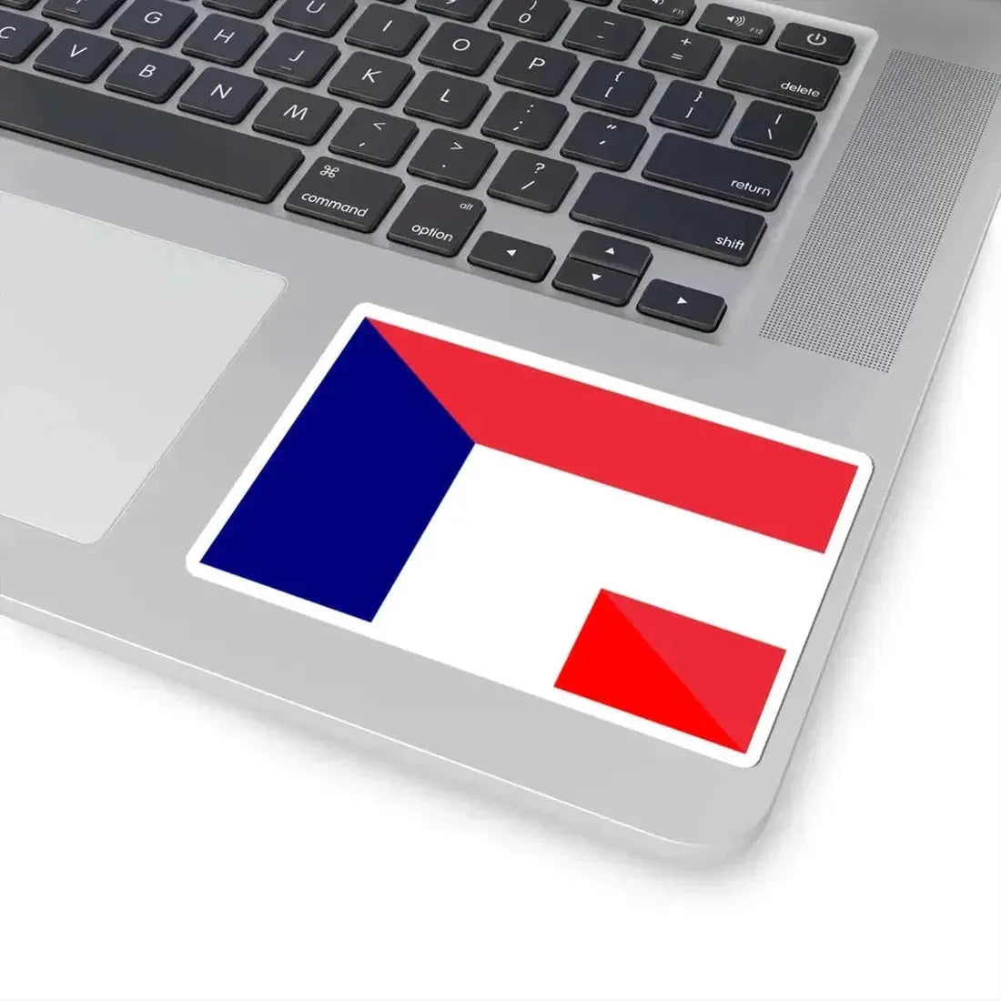 Flag of Austria and France (Austria) STICKER Vinyl Kiss-Cut Decal - The Sticker Space