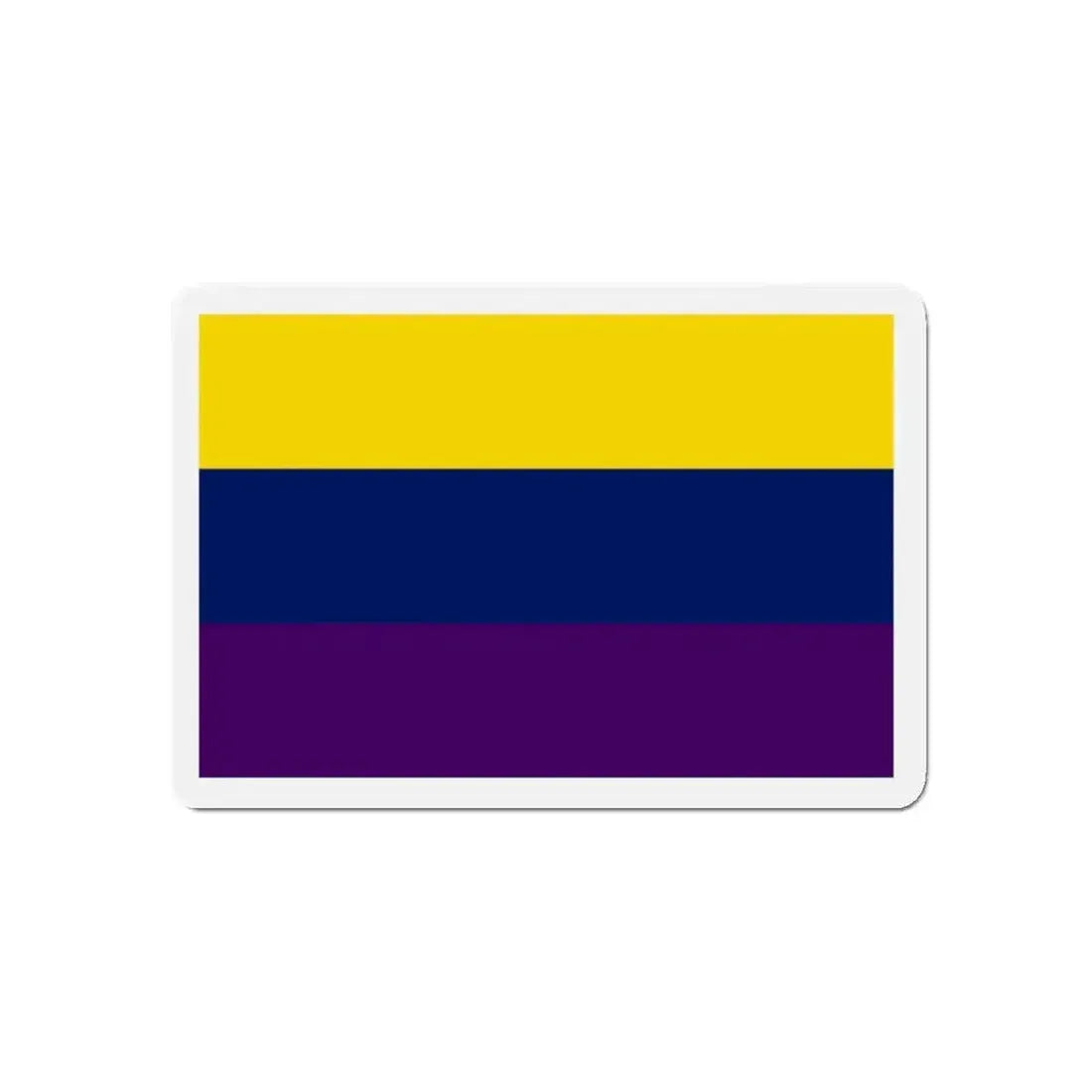 Flag of Avellino Italy - Refrigerator Magnet - The Sticker Space