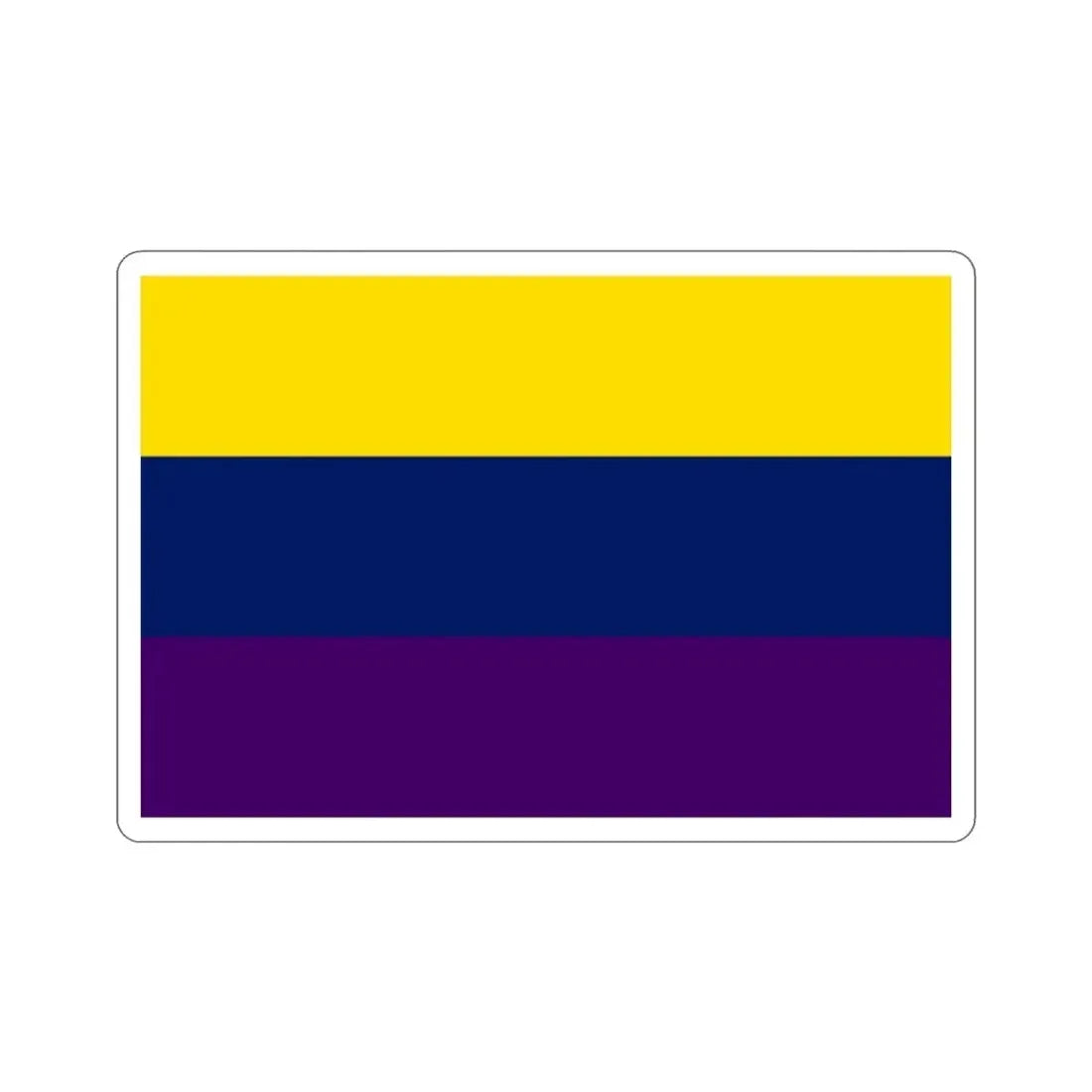 Flag of Avellino Italy STICKER Vinyl Die-Cut Decal - The Sticker Space