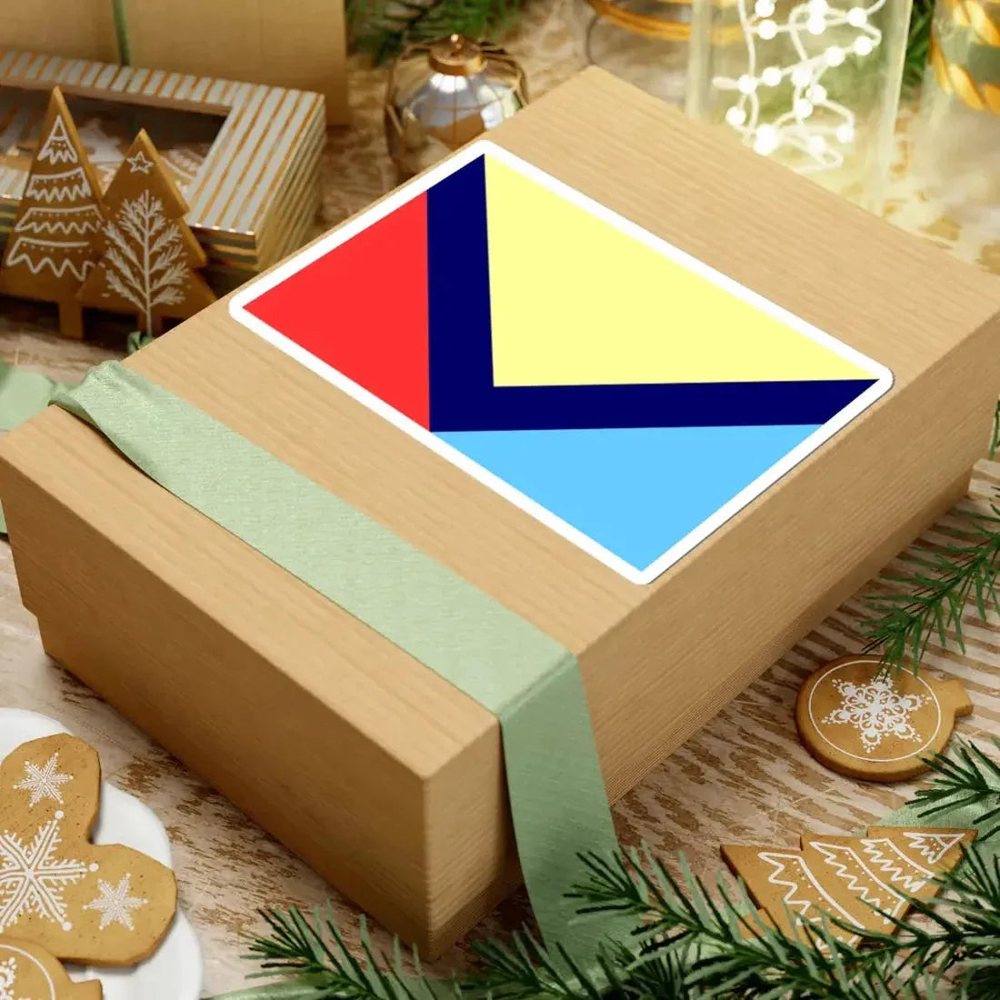 Flag of Ayabaca (Peru) STICKER Vinyl Kiss-Cut Decal - The Sticker Space