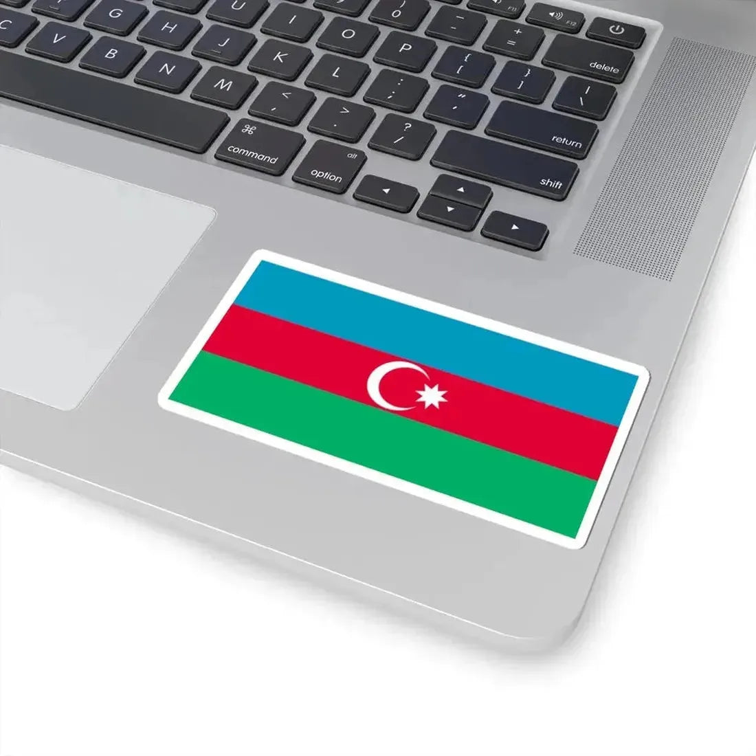 Flag of Azerbaijan 1918 (Azerbaijan) STICKER Vinyl Kiss-Cut Decal - The Sticker Space