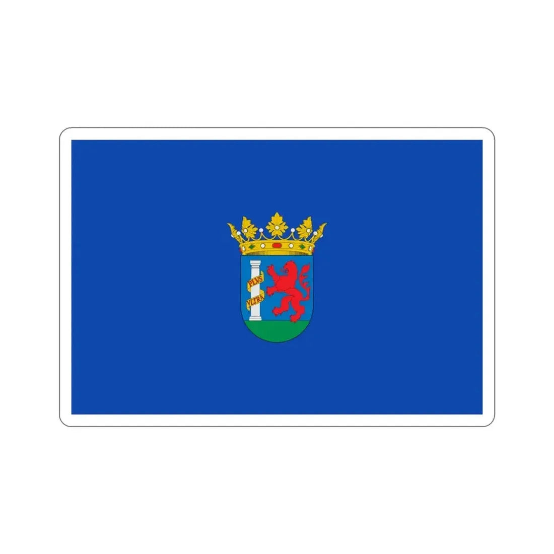 Flag of Badajoz Spain STICKER Vinyl Die-Cut Decal - The Sticker Space