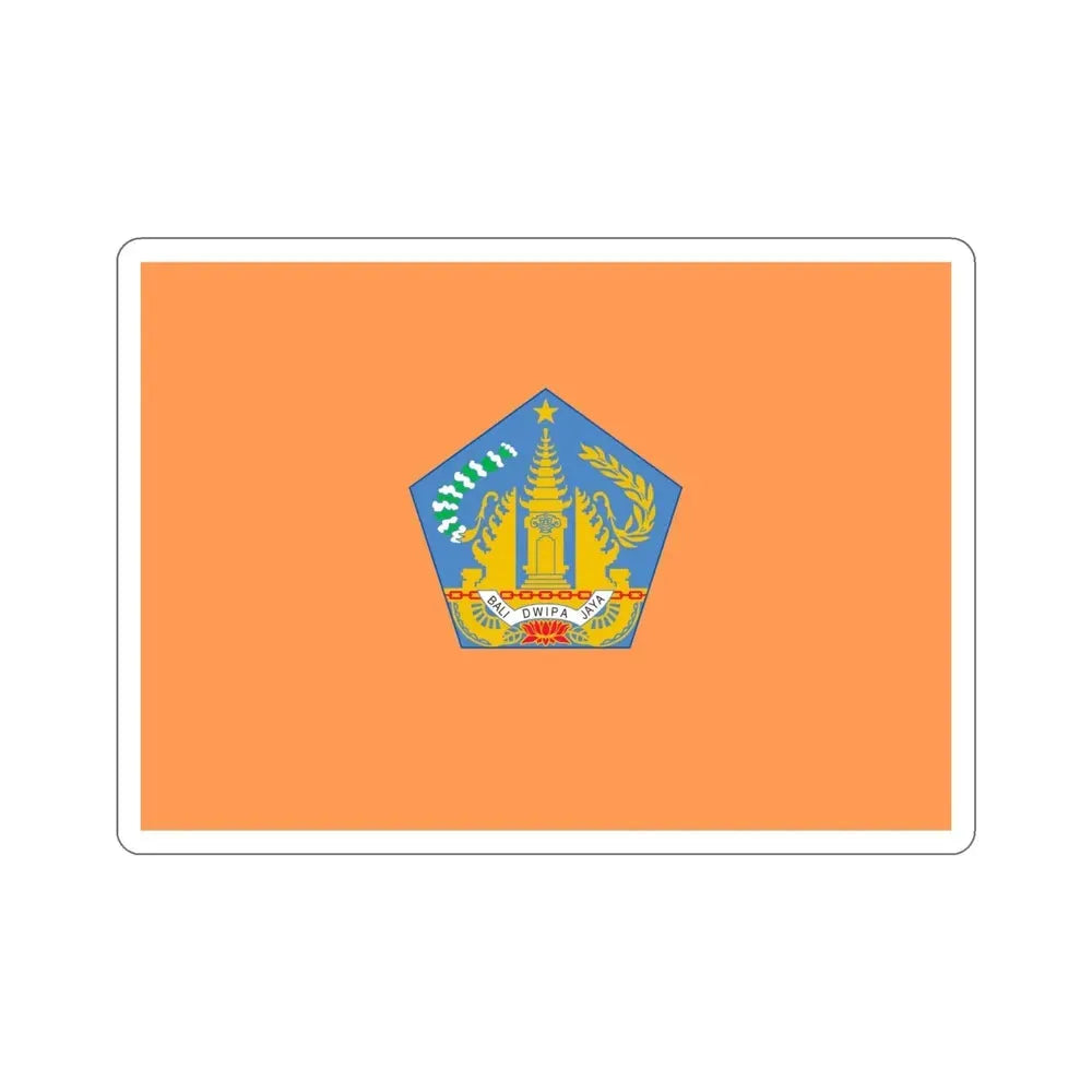 Flag of Bali Indonesia STICKER Vinyl Die-Cut Decal - The Sticker Space