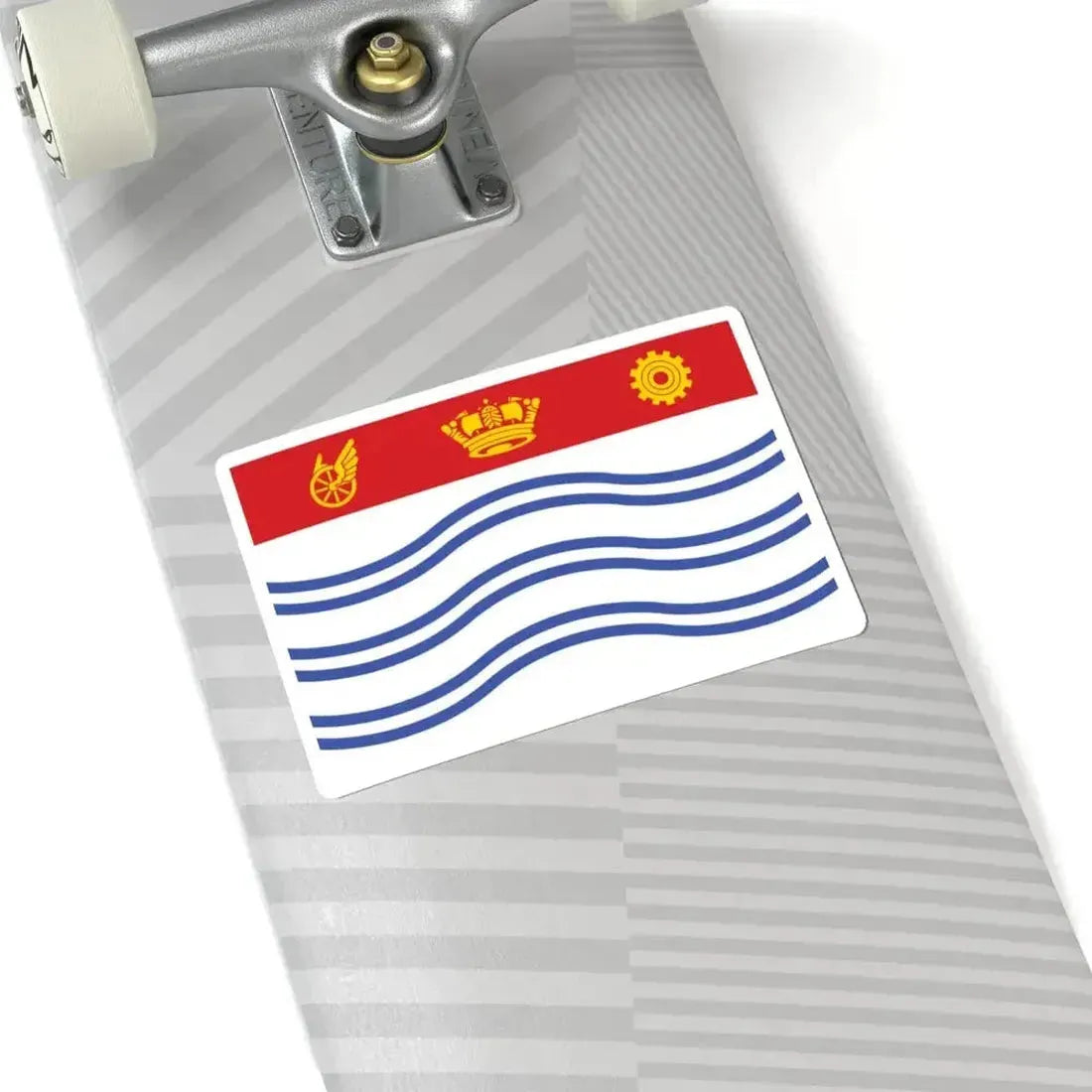 Flag of Barrie (Canada) STICKER Vinyl Kiss-Cut Decal - The Sticker Space