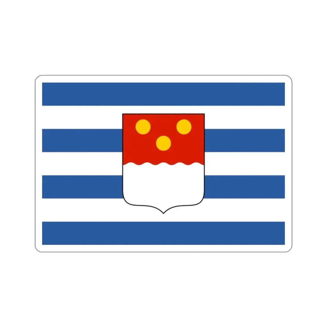 Flag of Batumi Georgia STICKER Vinyl Die-Cut Decal - The Sticker Space