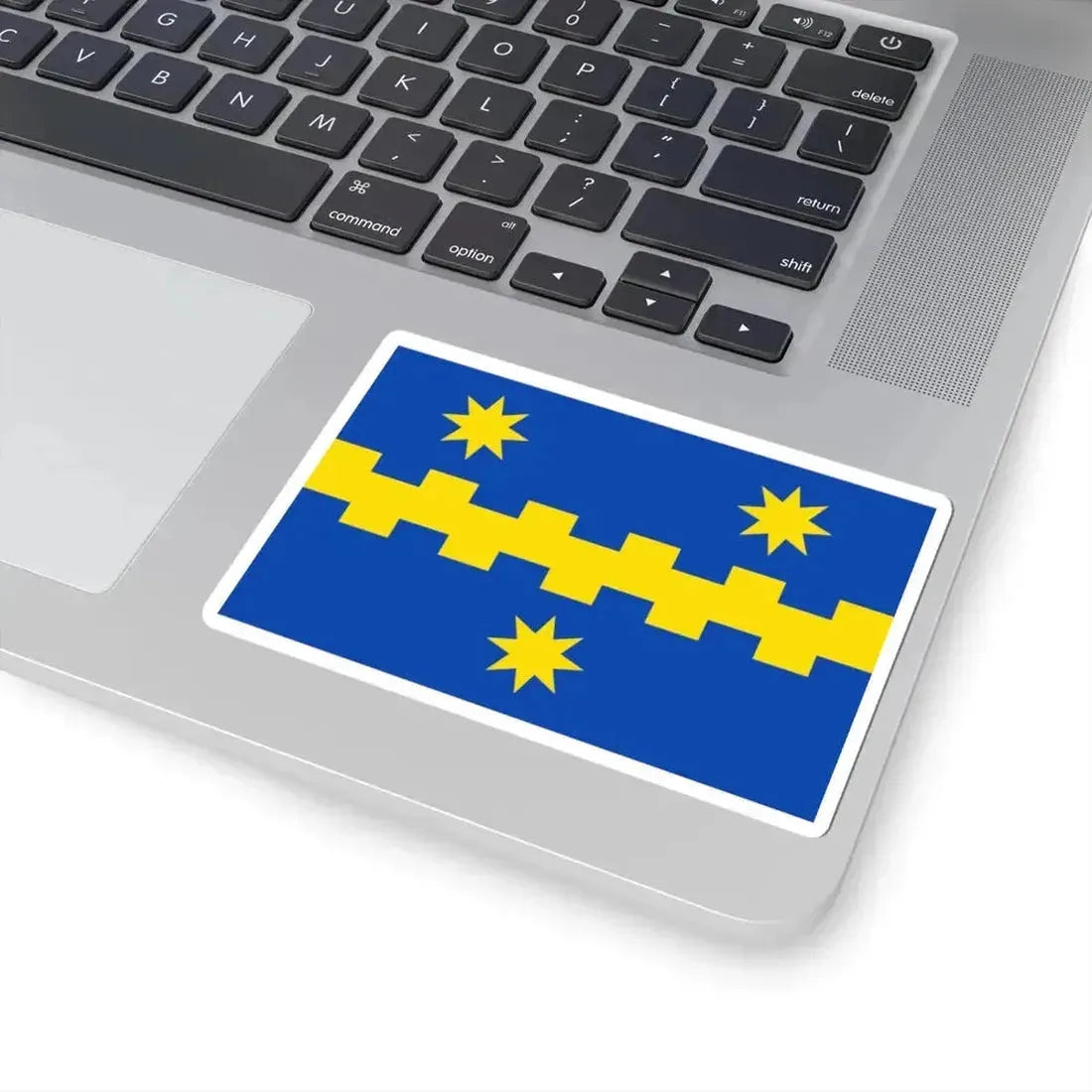 Flag of Beerse (Belgium) STICKER Vinyl Kiss-Cut Decal - The Sticker Space