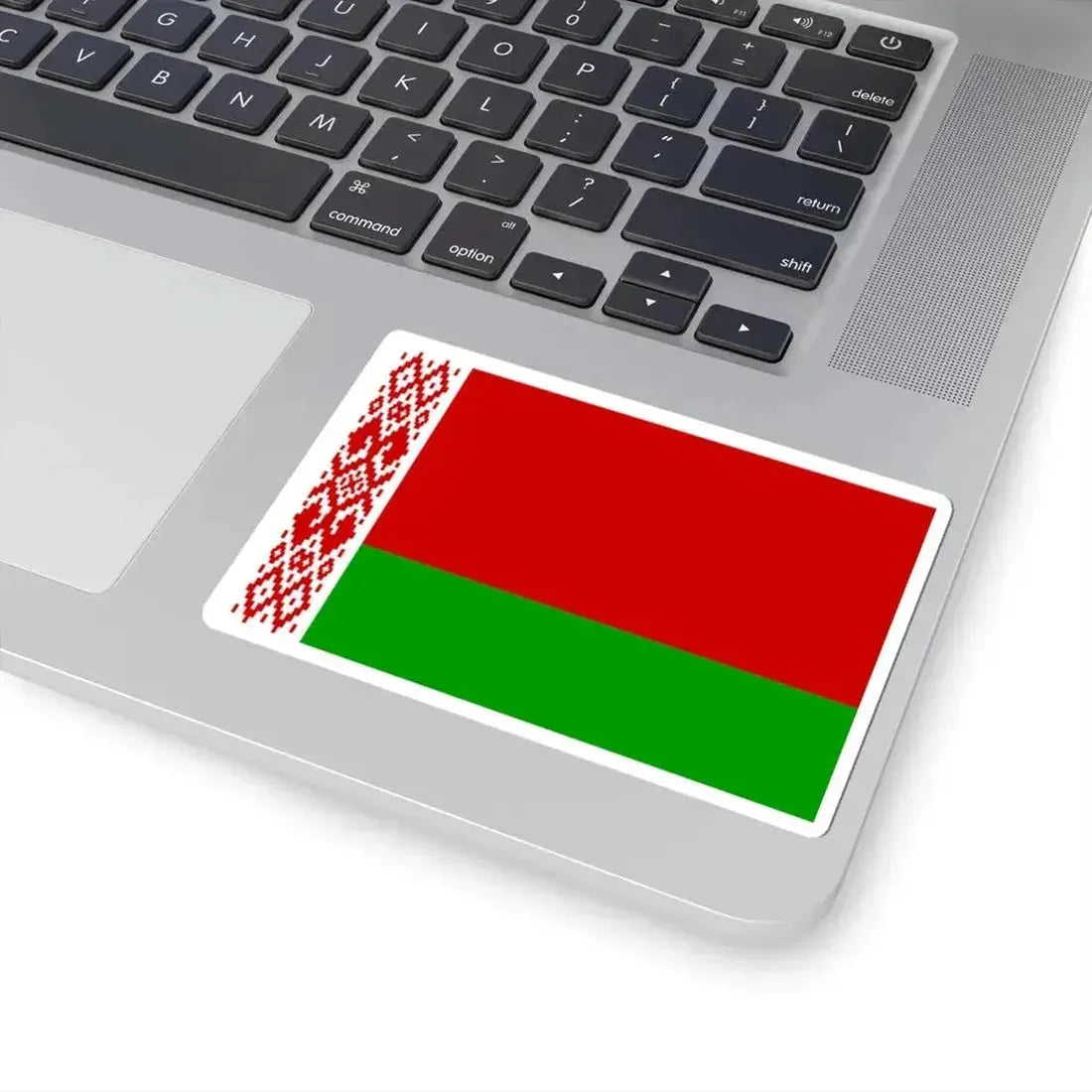 Flag of Belarus 1995-2012 3-2 (Belarus) STICKER Vinyl Kiss-Cut Decal - The Sticker Space