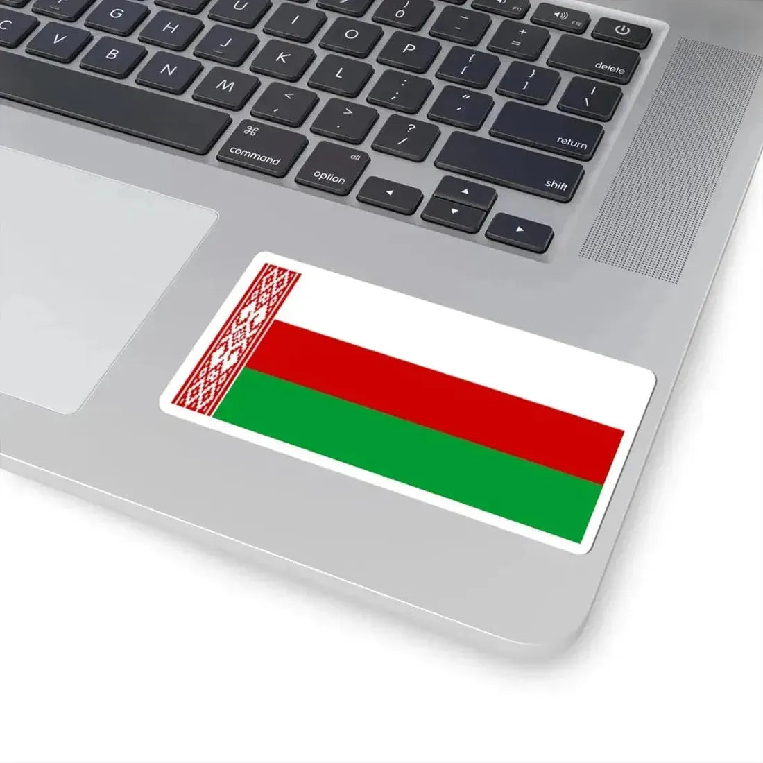 Flag of Belarus proposed compromise (Belarus) STICKER Vinyl Kiss-Cut Decal - The Sticker Space