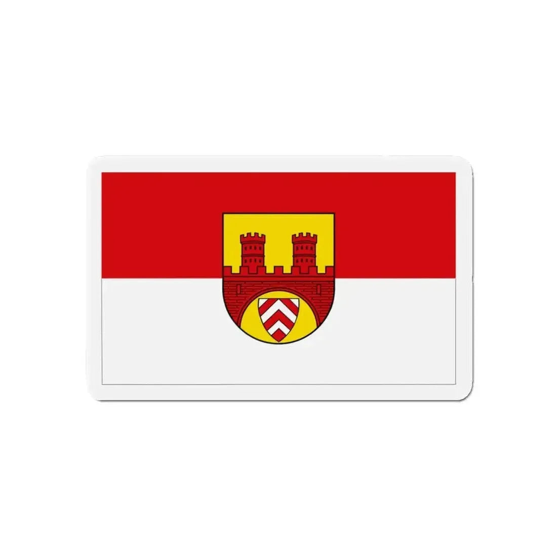 Flag of Bielefeld Germany - Refrigerator Magnet - The Sticker Space