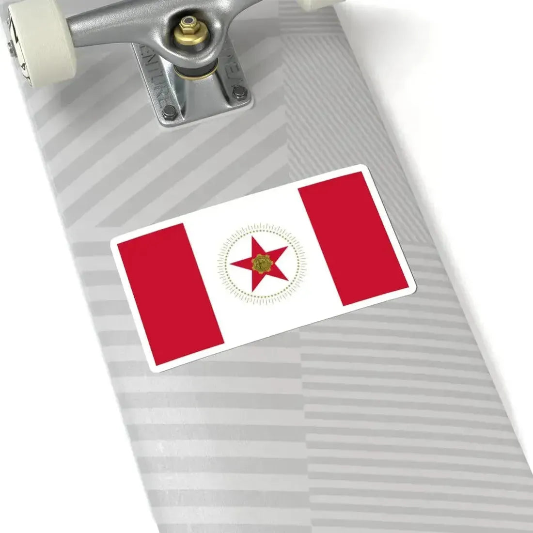 Flag of Birmingham Alabama (United States) STICKER Vinyl Kiss-Cut Decal - The Sticker Space