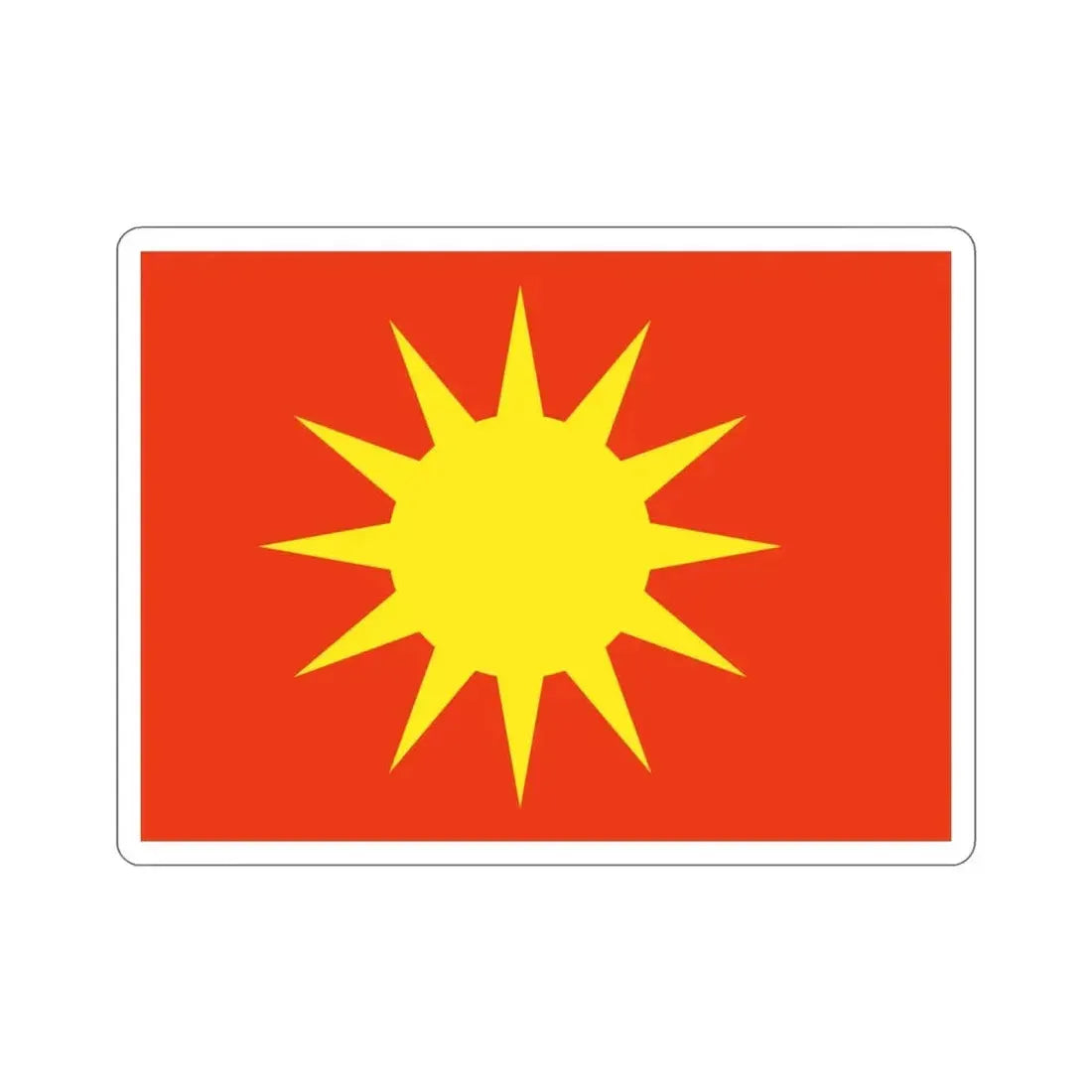 Flag of Bodø Nordland Norway STICKER Vinyl Die-Cut Decal - The Sticker Space