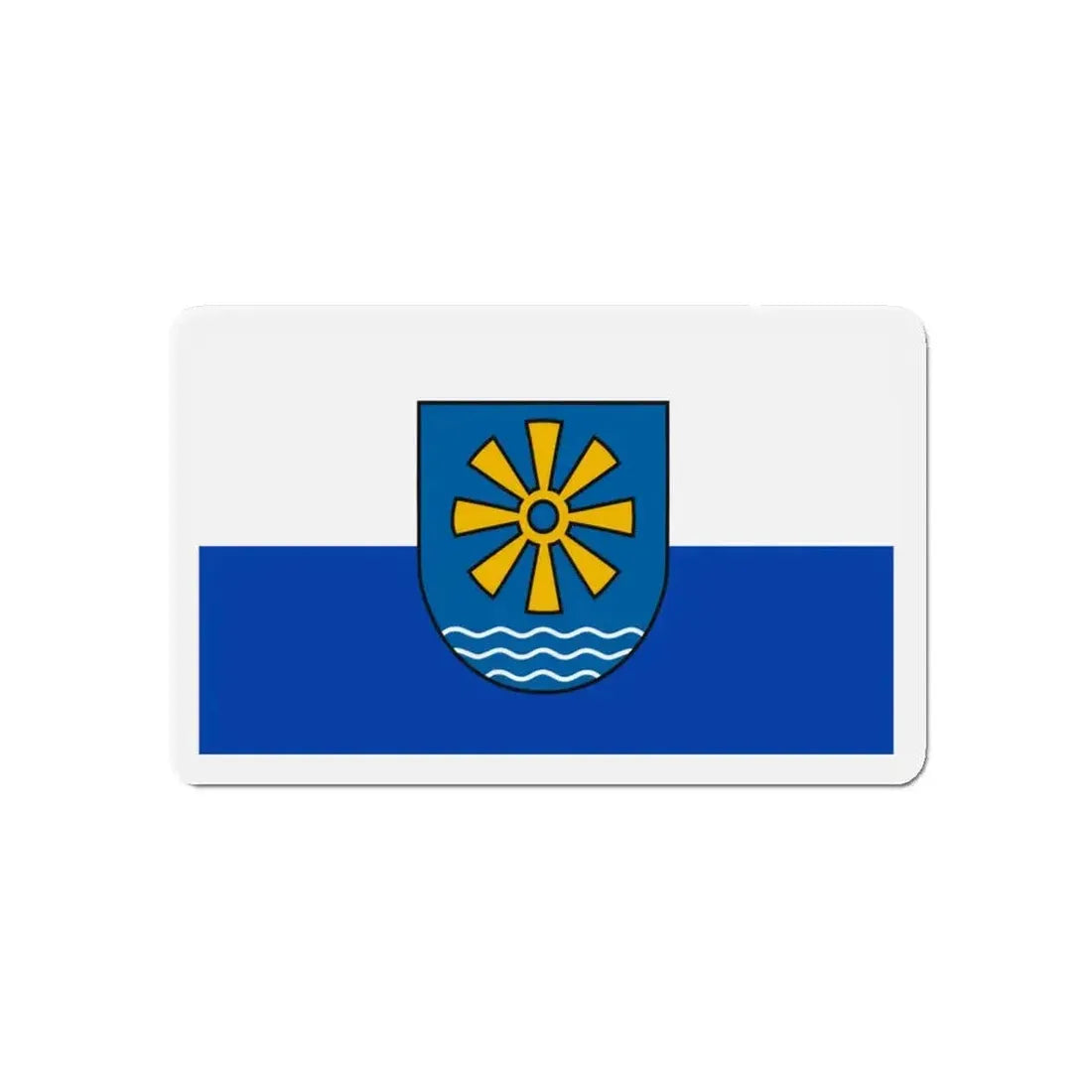 Flag of Bodenseekreis Germany - Refrigerator Magnet - The Sticker Space