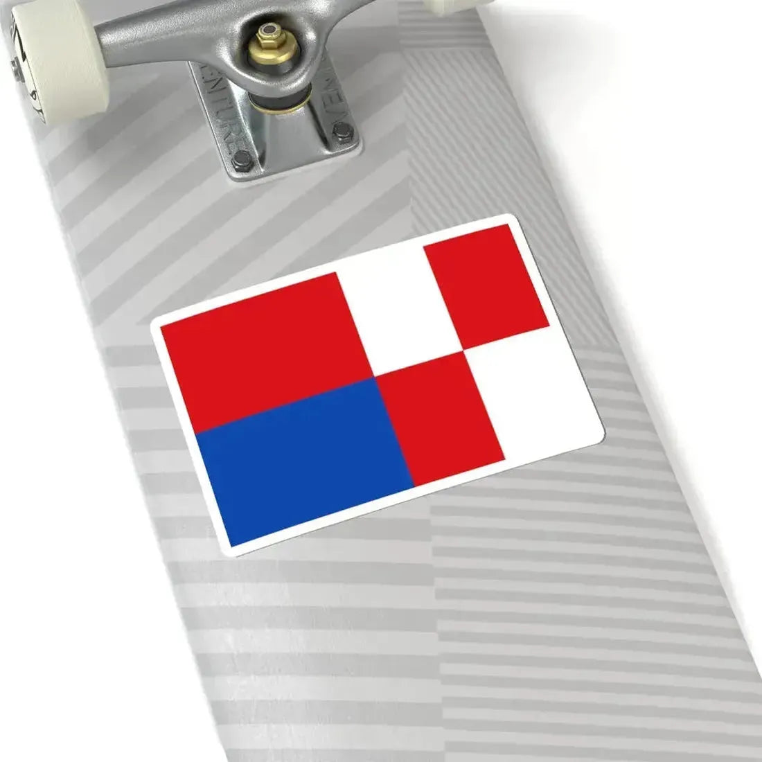 Flag of Boechout (Belgium) STICKER Vinyl Kiss-Cut Decal - The Sticker Space