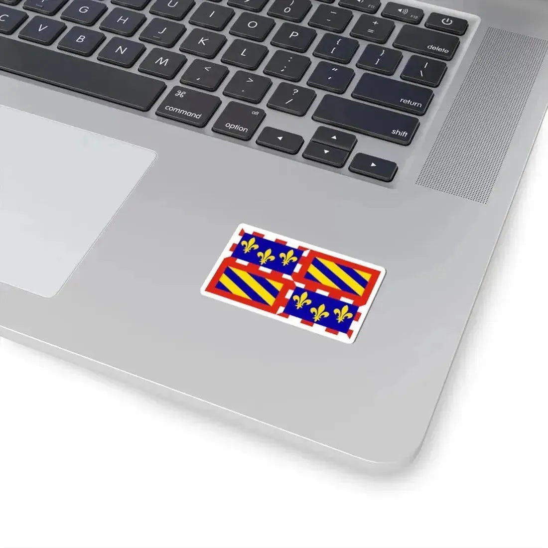 Flag of Bourgogne France - STICKER Vinyl Kiss-Cut Decal - The Sticker Space