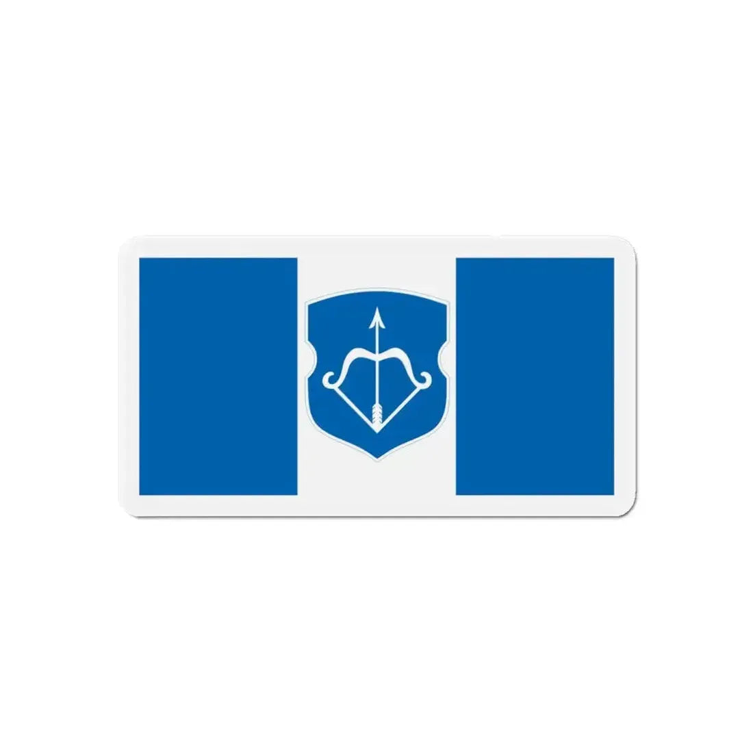 Flag of Brest Bieraście Russia - Refrigerator Magnet - The Sticker Space