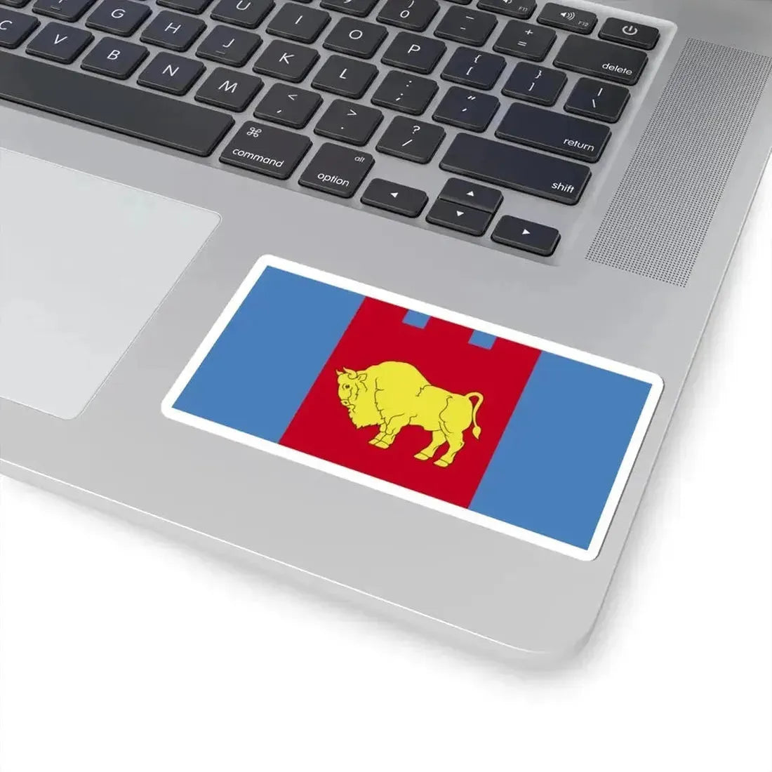 Flag of Brest Voblast Belarus (Belarus) STICKER Vinyl Kiss-Cut Decal - The Sticker Space