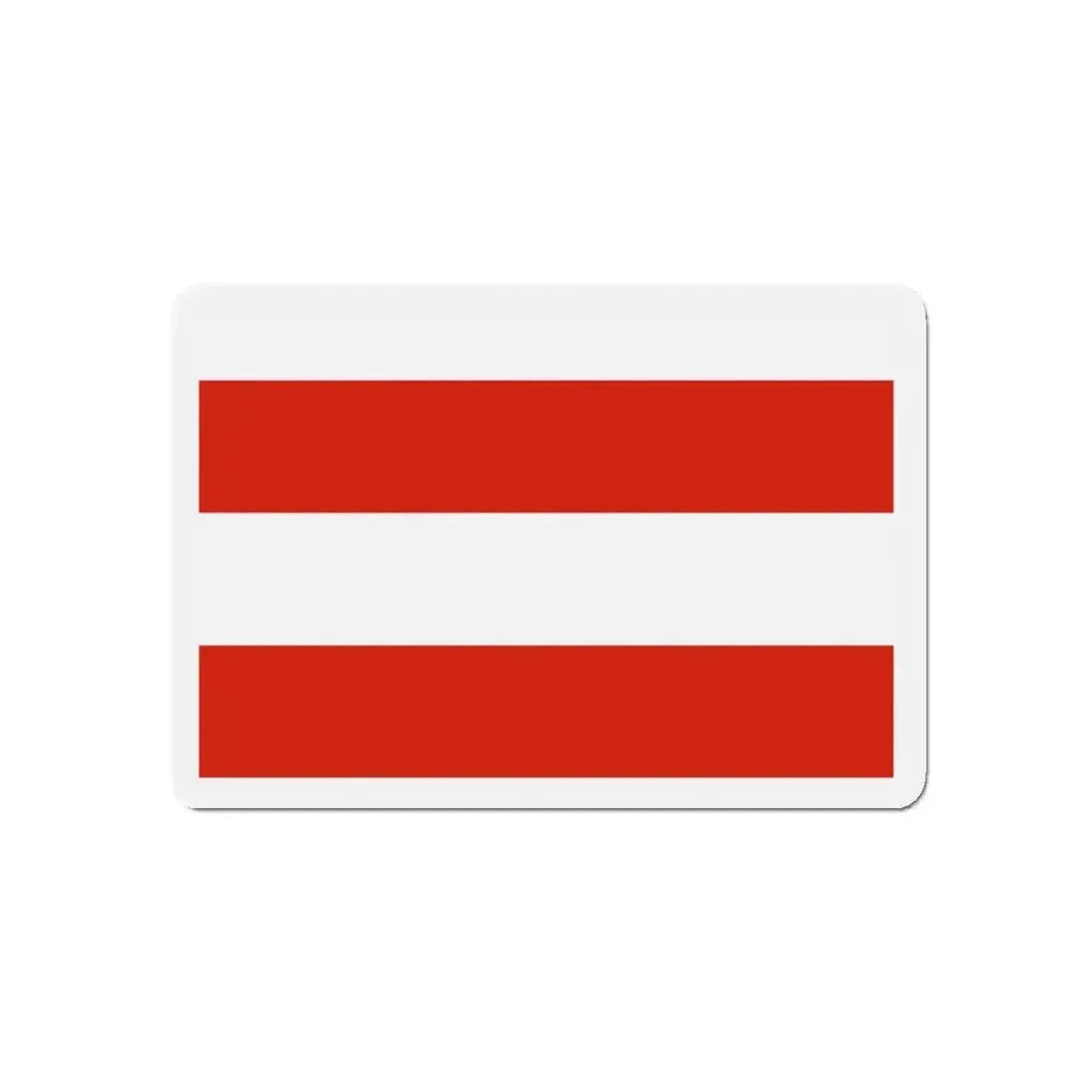 Flag of Brno Czech Republic - Refrigerator Magnet - The Sticker Space