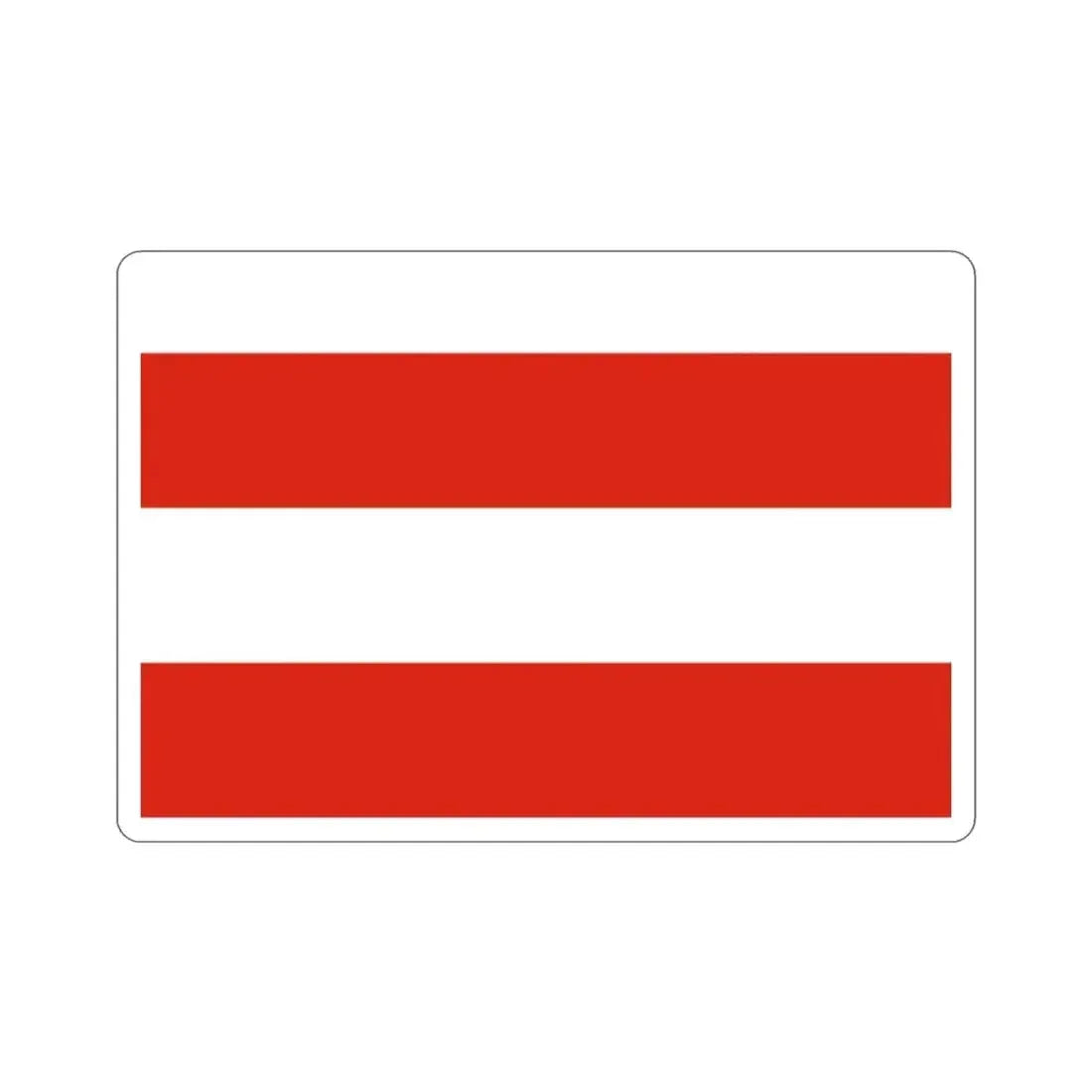 Flag of Brno Czech Republic STICKER Vinyl Die-Cut Decal - The Sticker Space