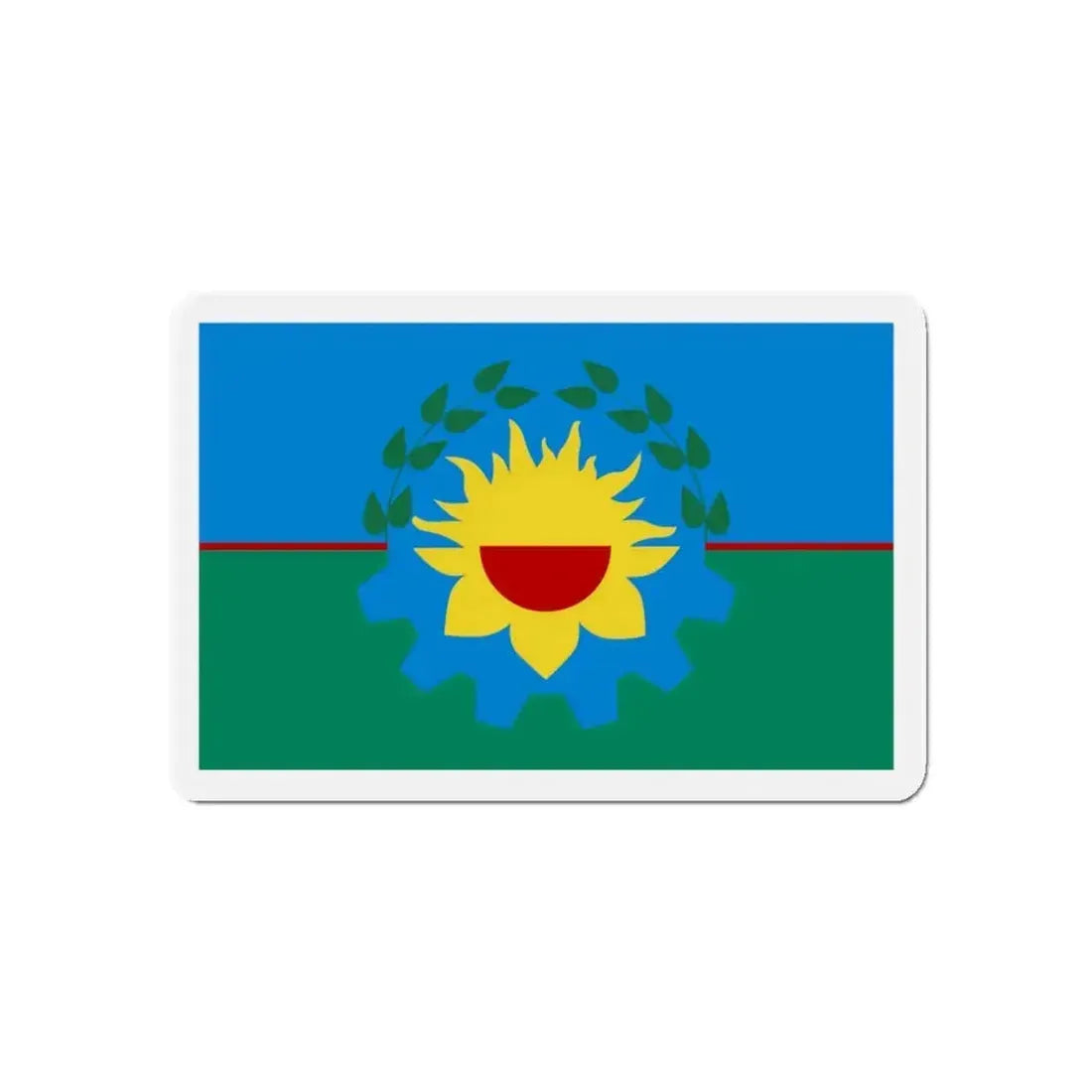 Flag of Buenos Aires Province Argentina - Refrigerator Magnet - The Sticker Space