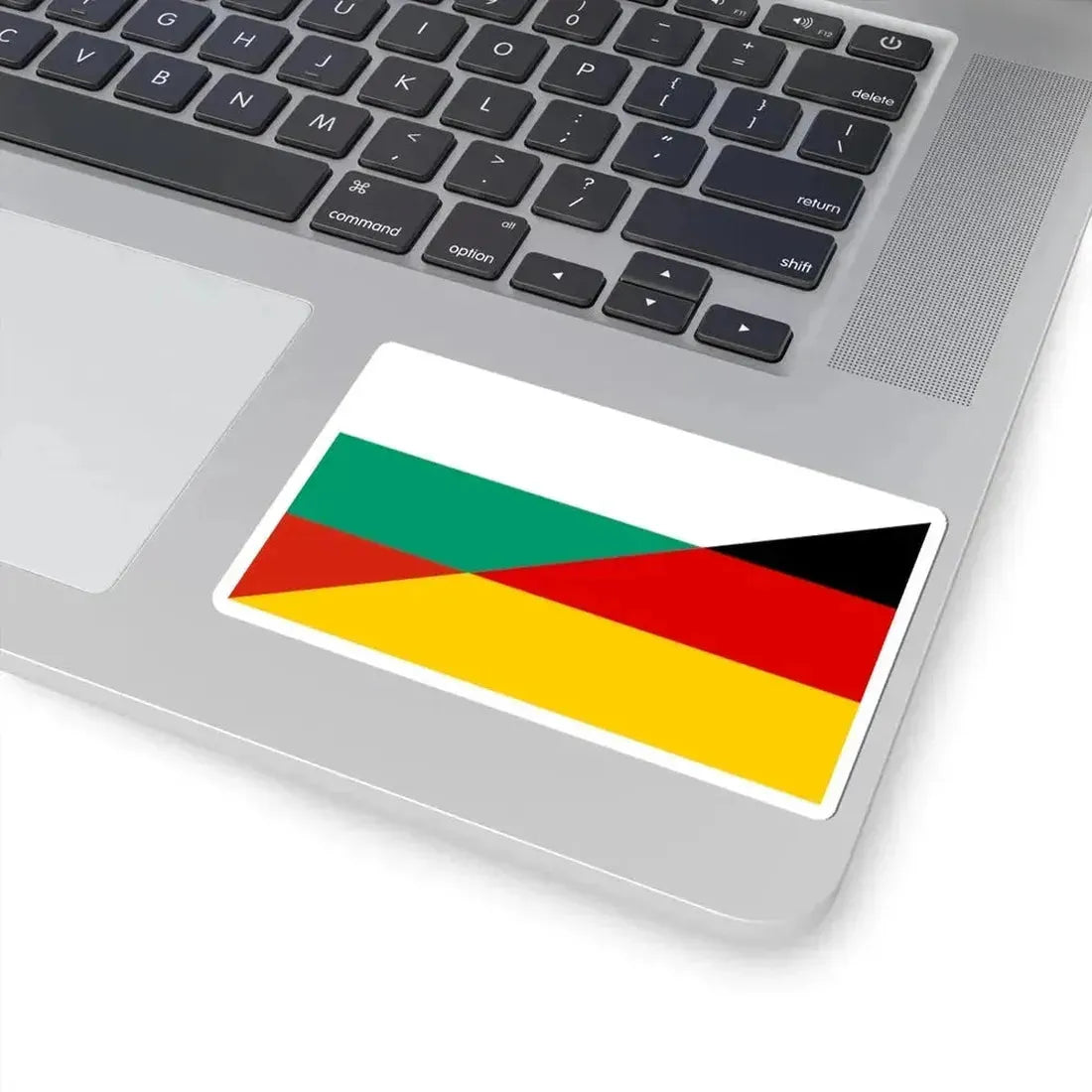 Flag of Bulgaria and Germany (Bulgaria) STICKER Vinyl Kiss-Cut Decal - The Sticker Space