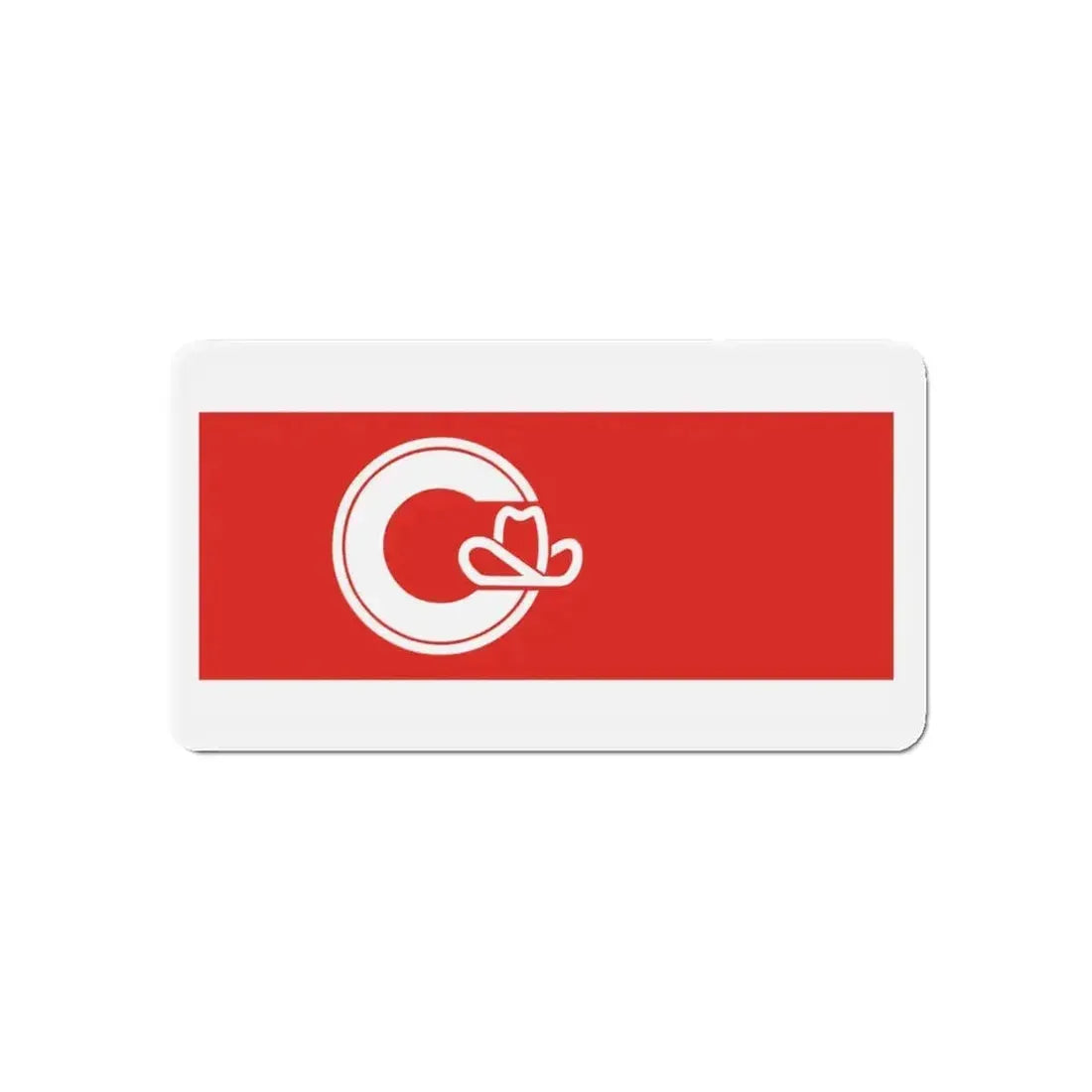 Flag of Calgary Alberta Canada - Refrigerator Magnet - The Sticker Space