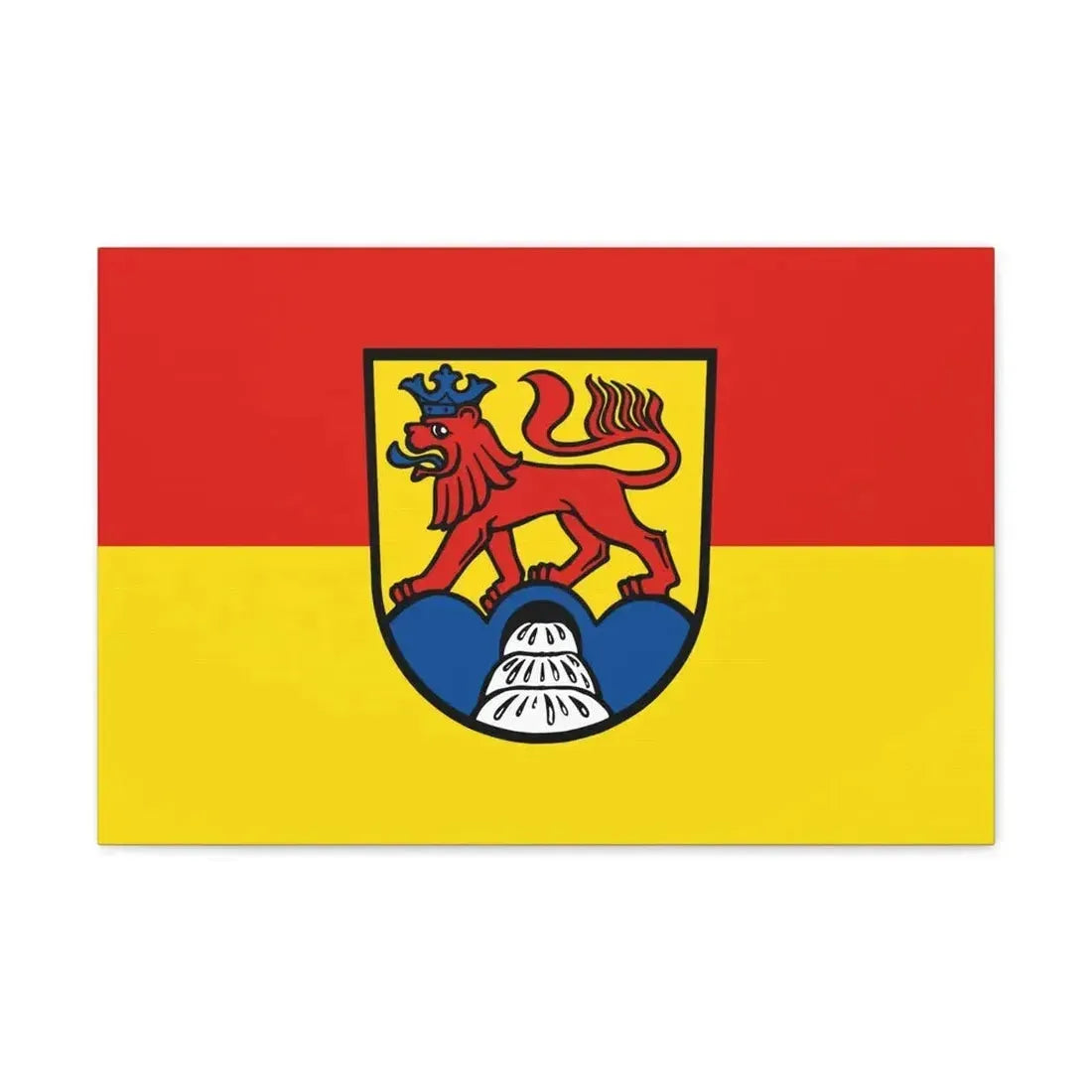 Flag of Calw Germany - Canvas Wall Art - The Sticker Space