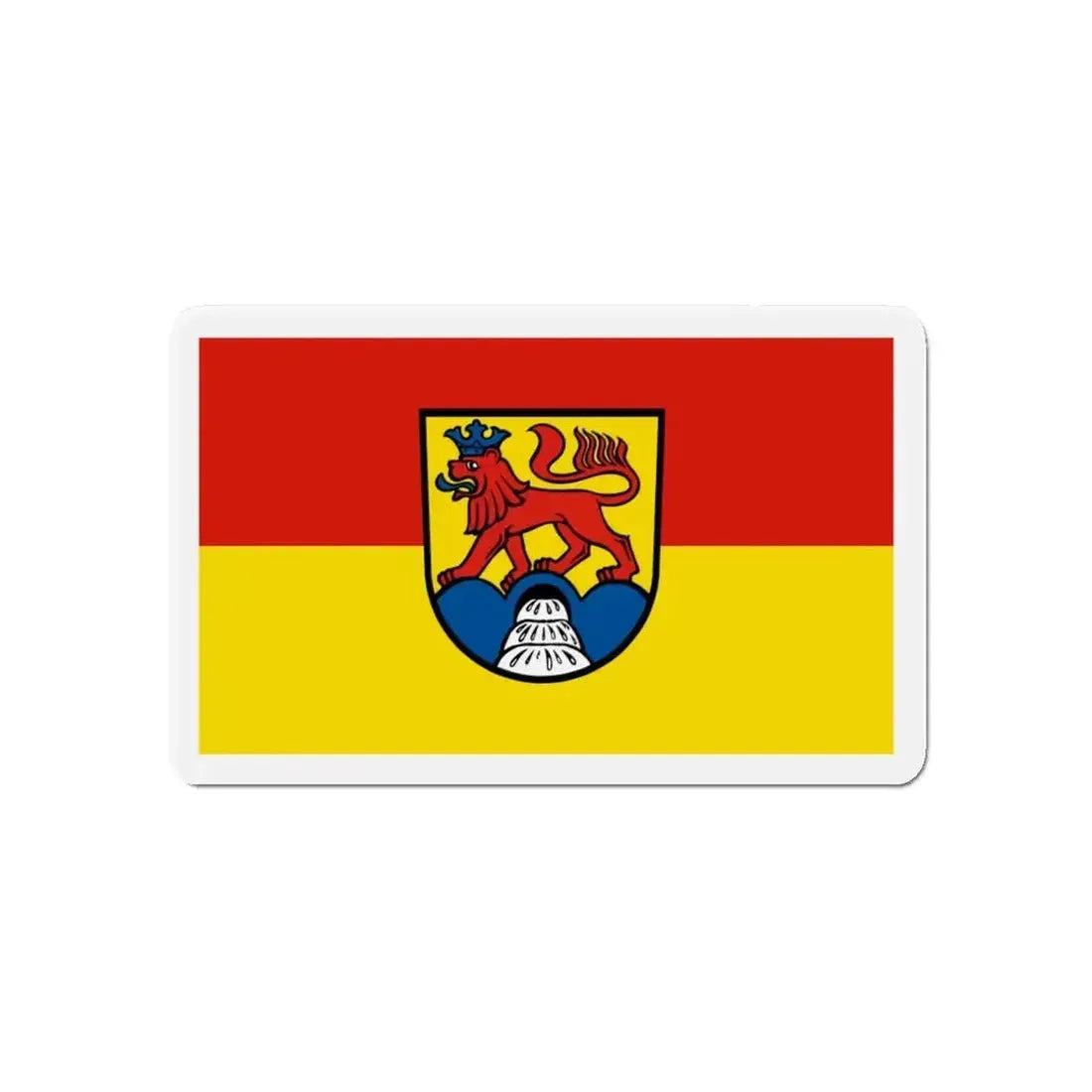 Flag of Calw Germany - Refrigerator Magnet - The Sticker Space