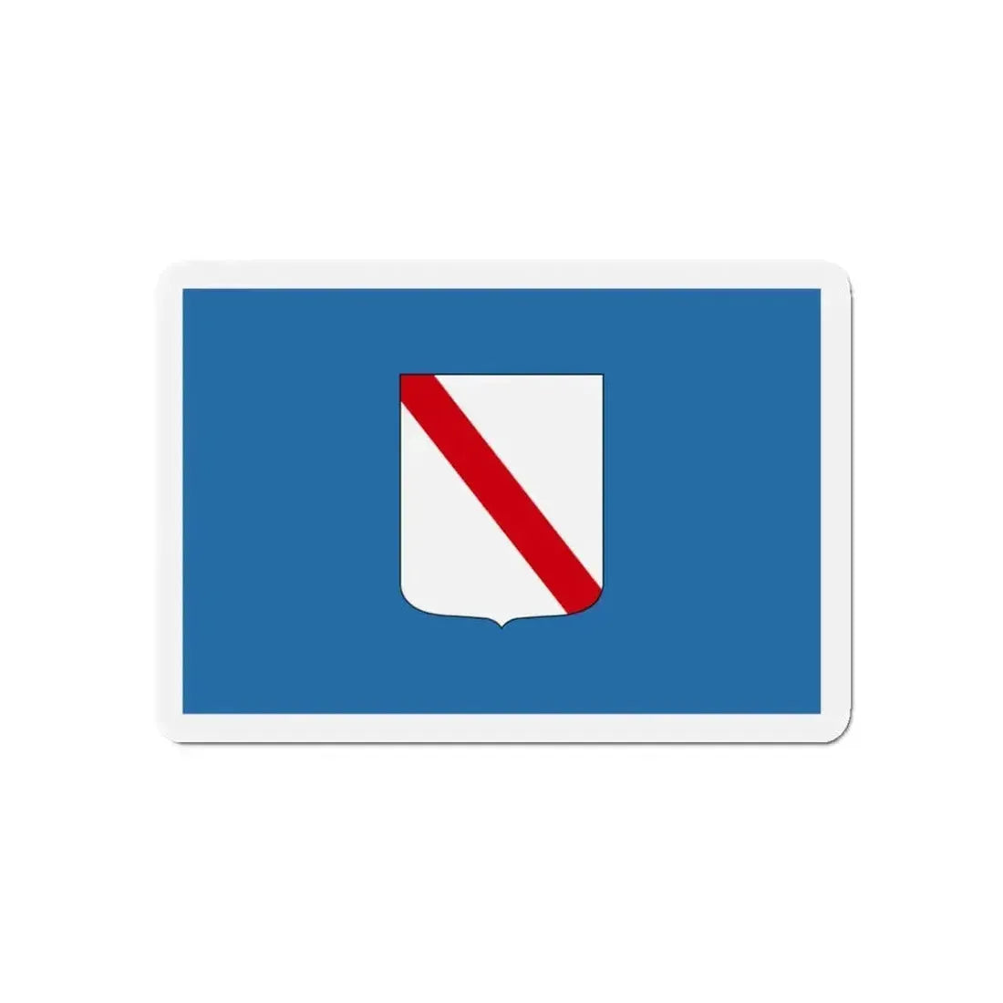 Flag of Campania Italy - Refrigerator Magnet - The Sticker Space