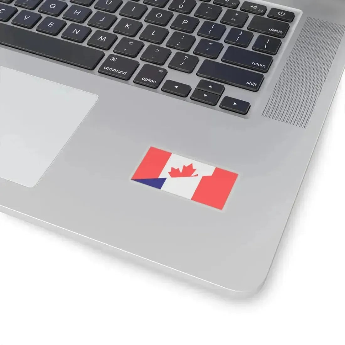 Flag of Canada and France (Canada) STICKER Vinyl Kiss-Cut Decal - The Sticker Space