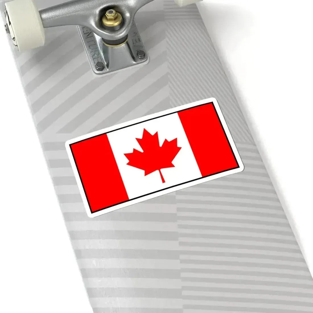 Flag of Canada bordered (Canada) STICKER Vinyl Kiss-Cut Decal - The Sticker Space