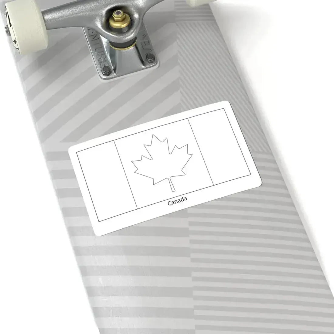 Flag of Canada colouring page (Canada) STICKER Vinyl Kiss-Cut Decal - The Sticker Space