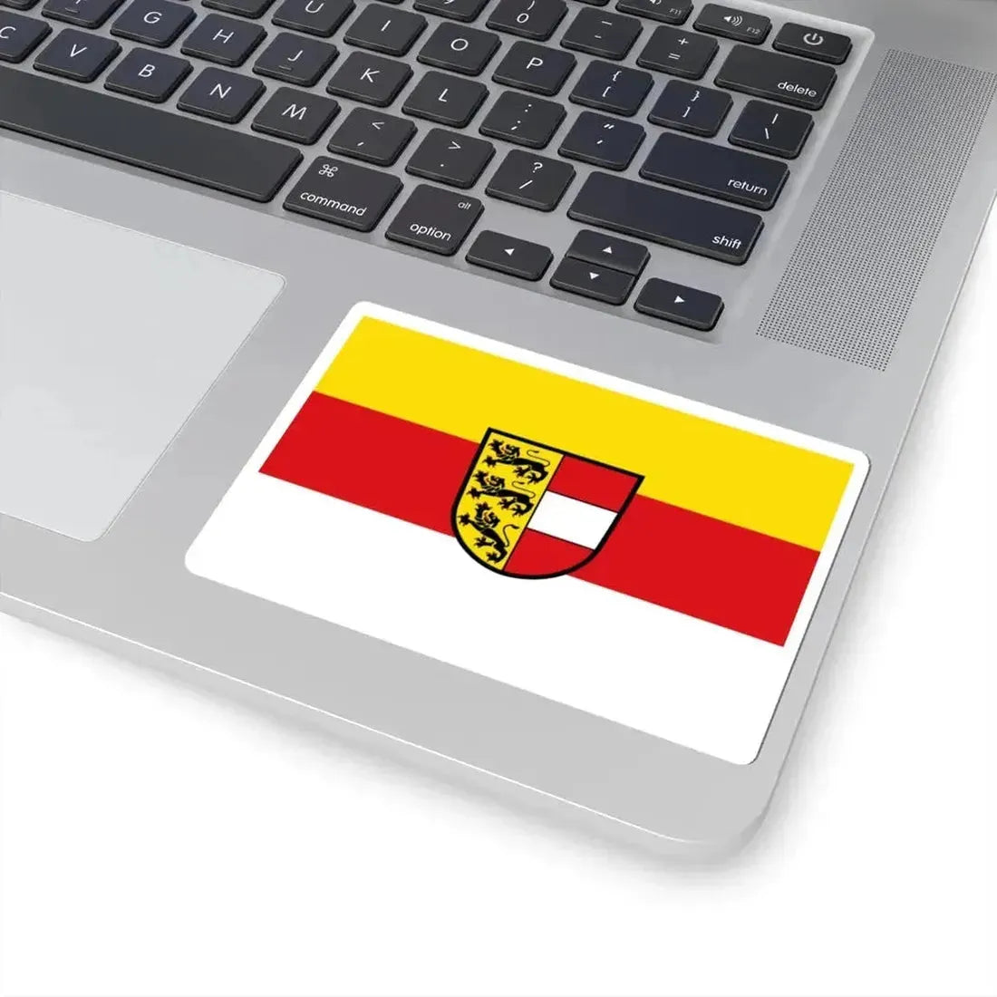 Flag of Carinthia state (Austria) STICKER Vinyl Kiss-Cut Decal - The Sticker Space