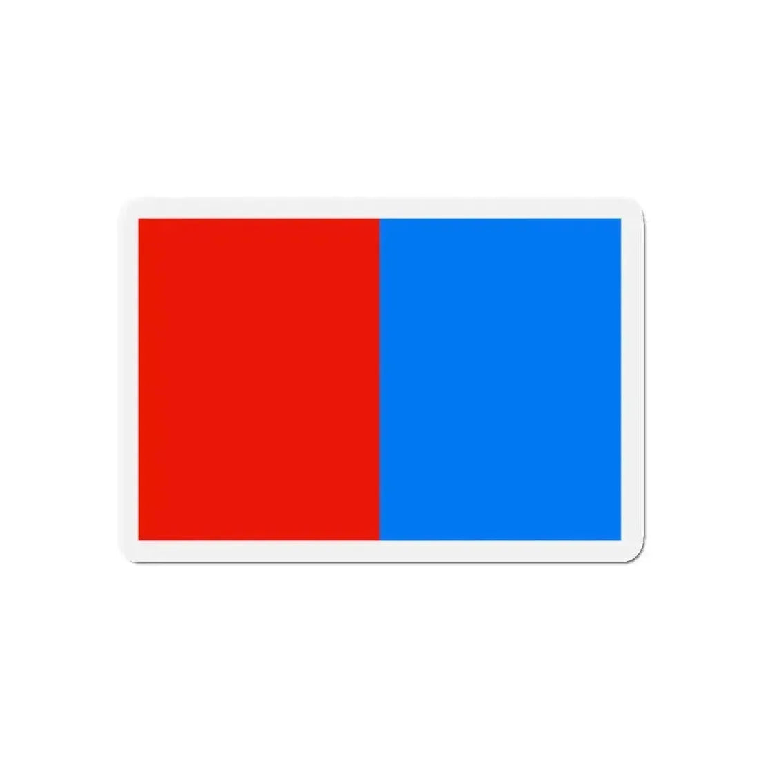 Flag of Catania Italy - Refrigerator Magnet - The Sticker Space