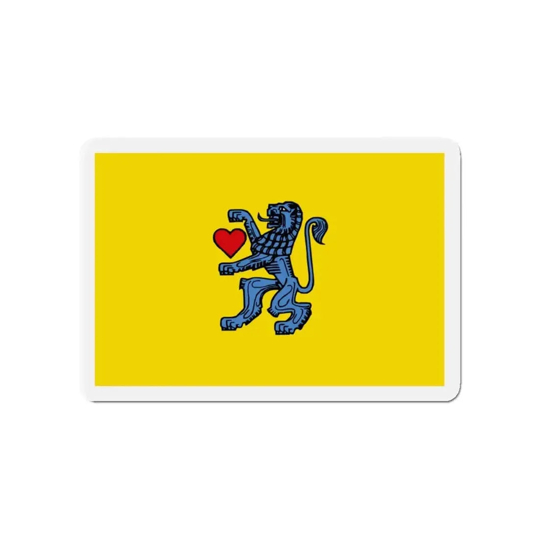 Flag of Celle Germany - Refrigerator Magnet - The Sticker Space