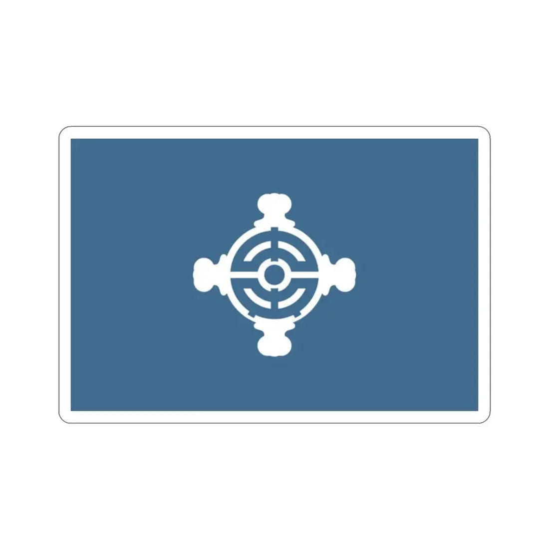 Flag of Chūō Tokyo Japan STICKER Vinyl Die-Cut Decal - The Sticker Space