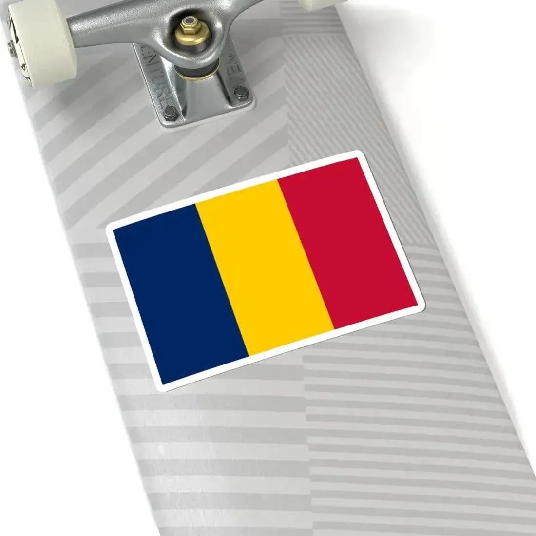 Flag of Chad (Chad) STICKER Vinyl Kiss-Cut Decal - The Sticker Space