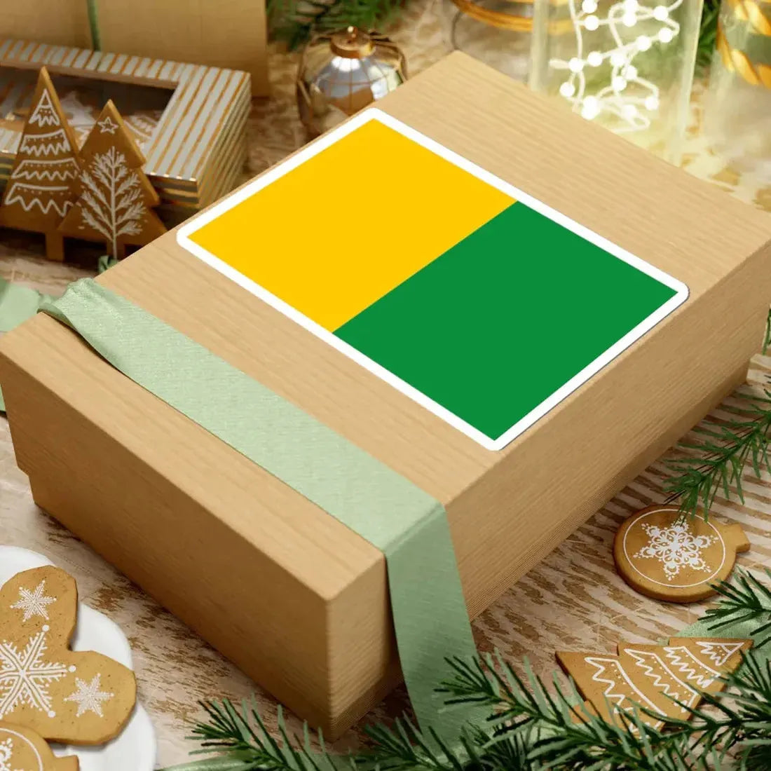 Flag of Chanchamayo (Peru) STICKER Vinyl Kiss-Cut Decal - The Sticker Space